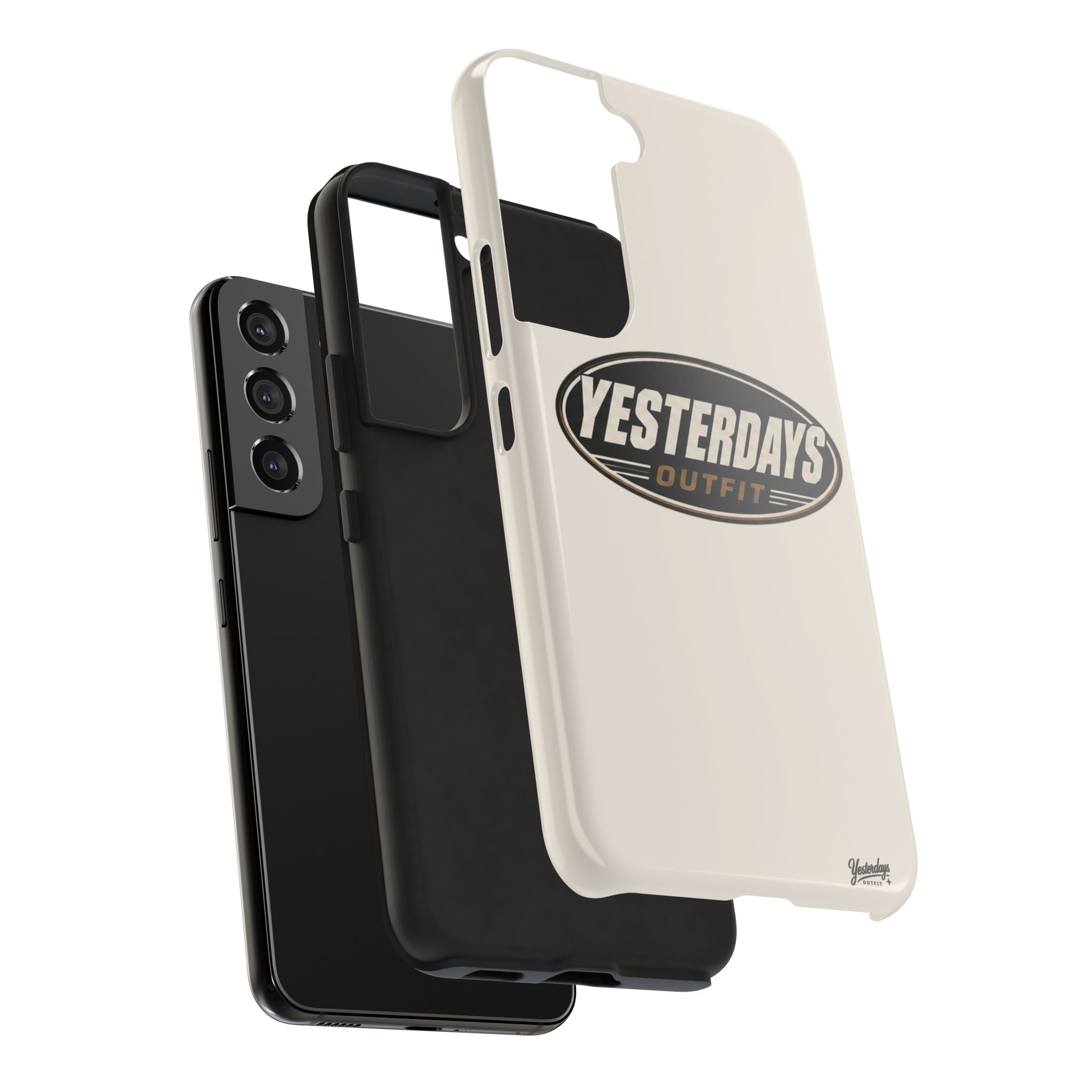 Yesterdays Outfit phone case | Tough Phone Cases, retro oval logo