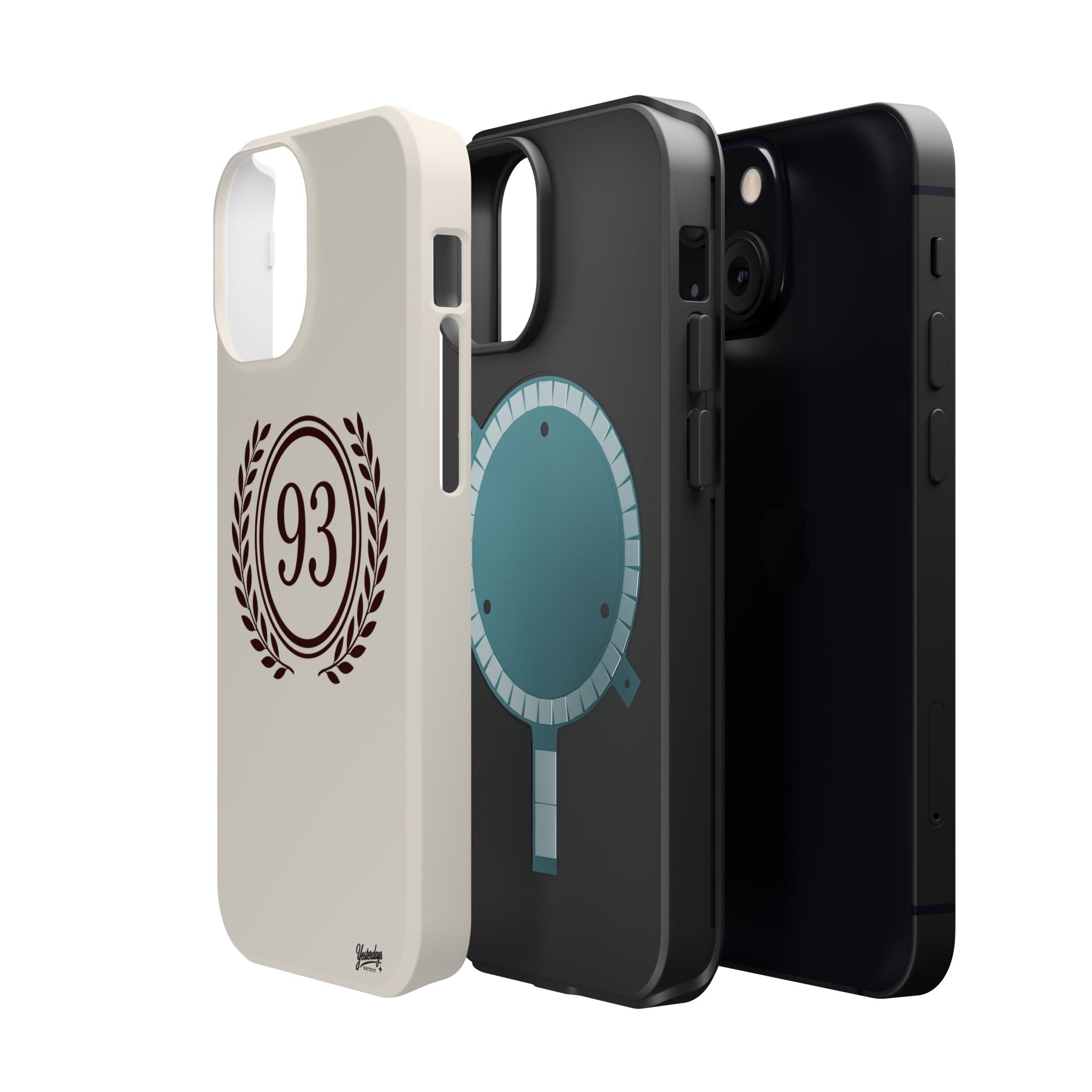 Laurel Wreath 93 Circle Phone Case | Magnetic Impact-Resistant Case