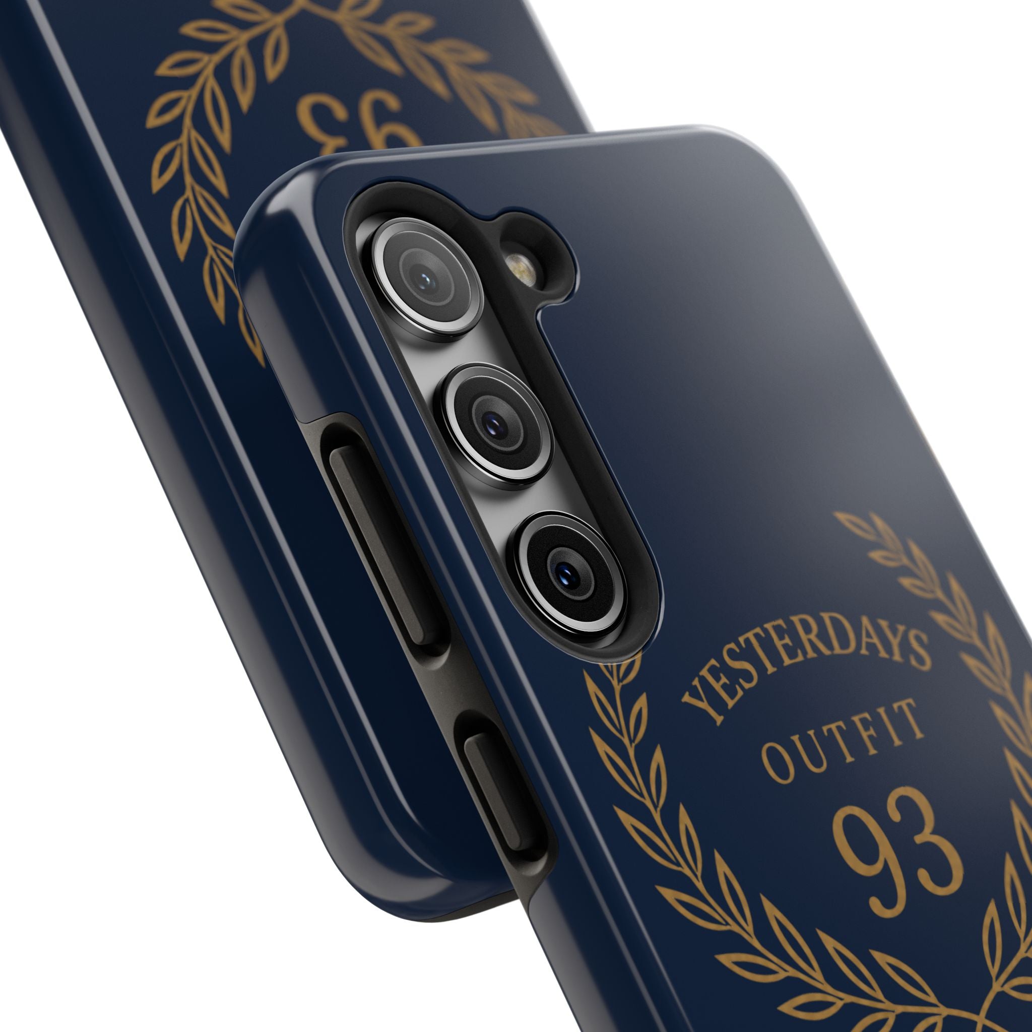 Yesterdays Outfit 93 Phone Case | Laurel Wreath Navy Protective Case