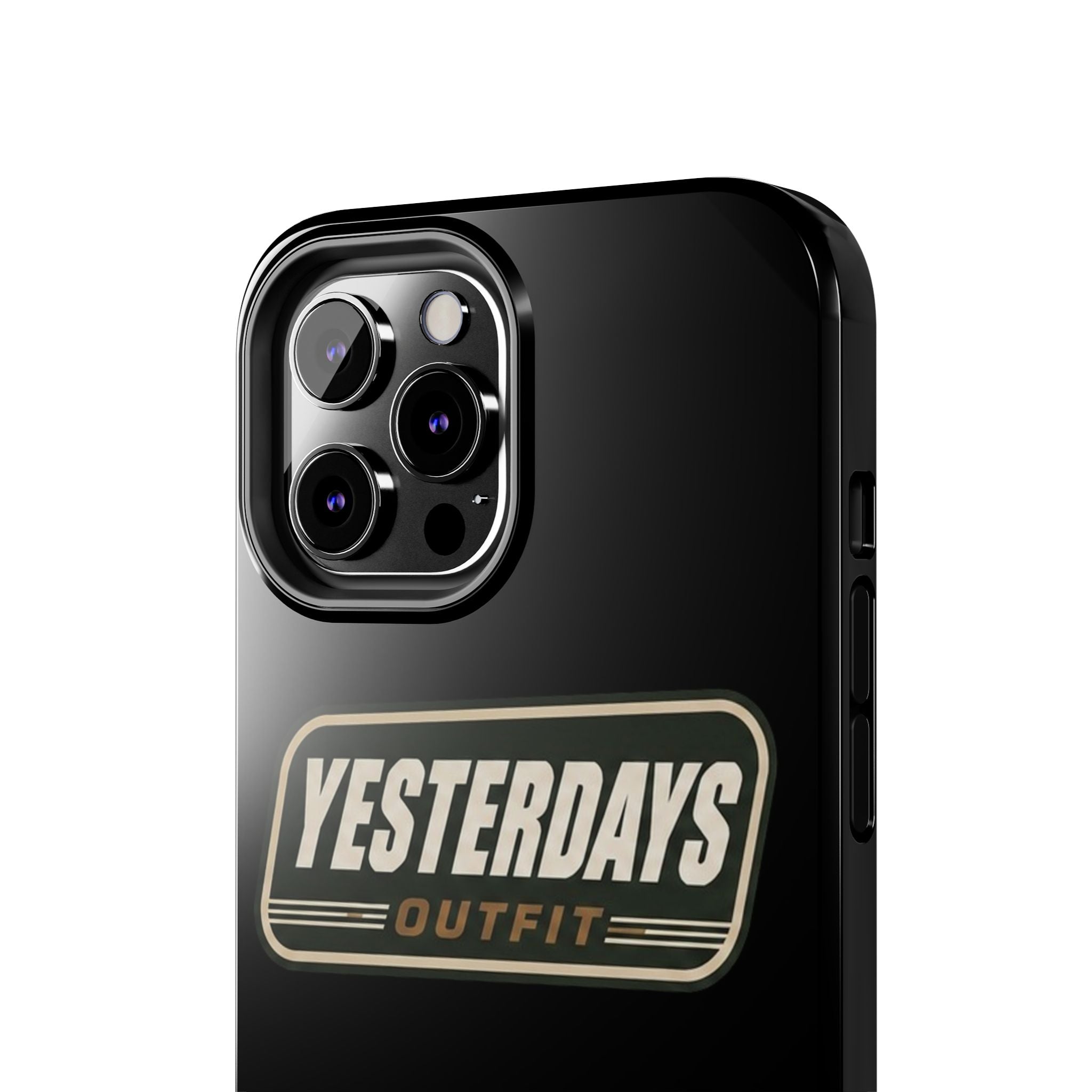 Yesterdays Outfit vintage logo Tough Phone Case | retro badge phone cover