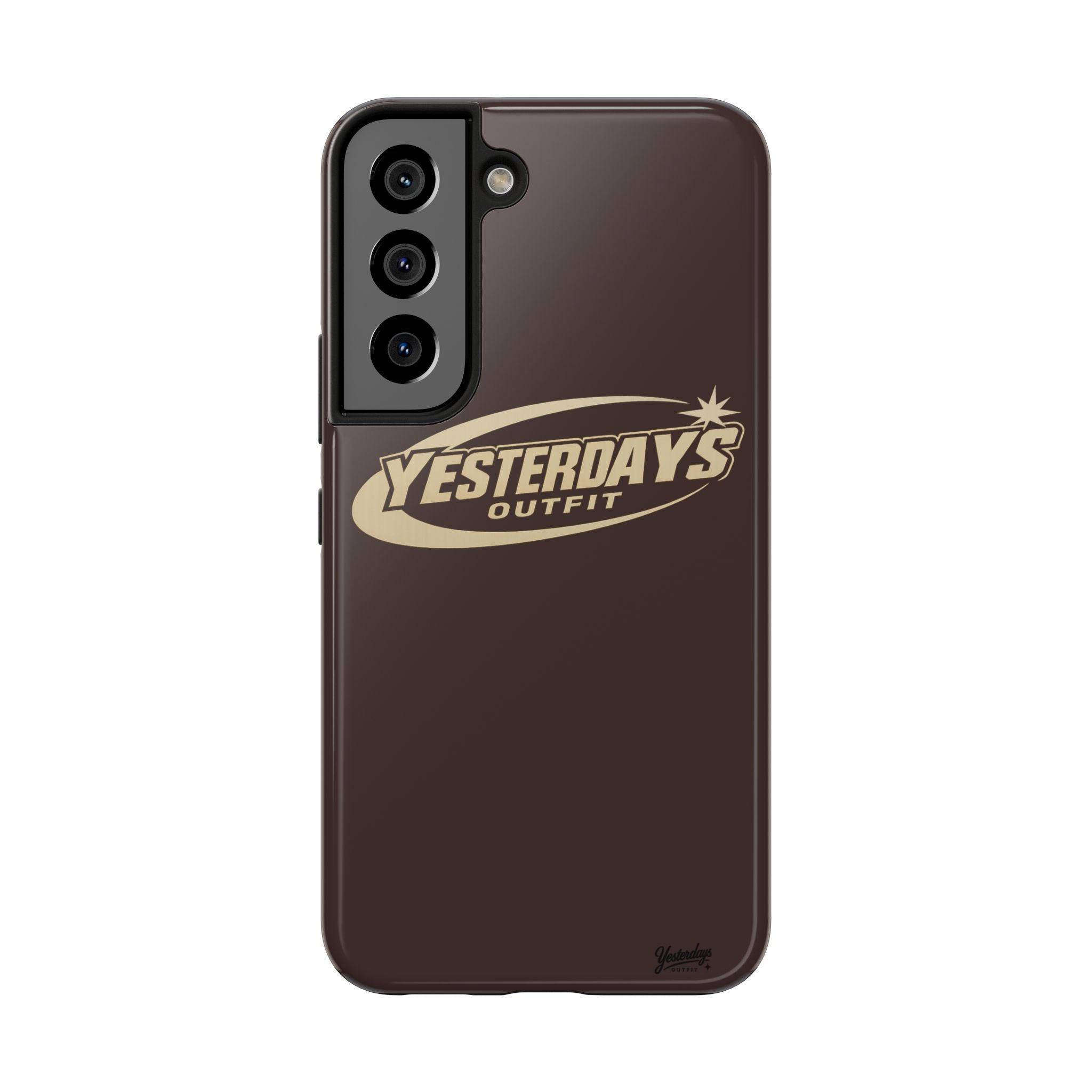 Yesterdays Outfit logo Tough Phone Case | Retro Badge Phone Case