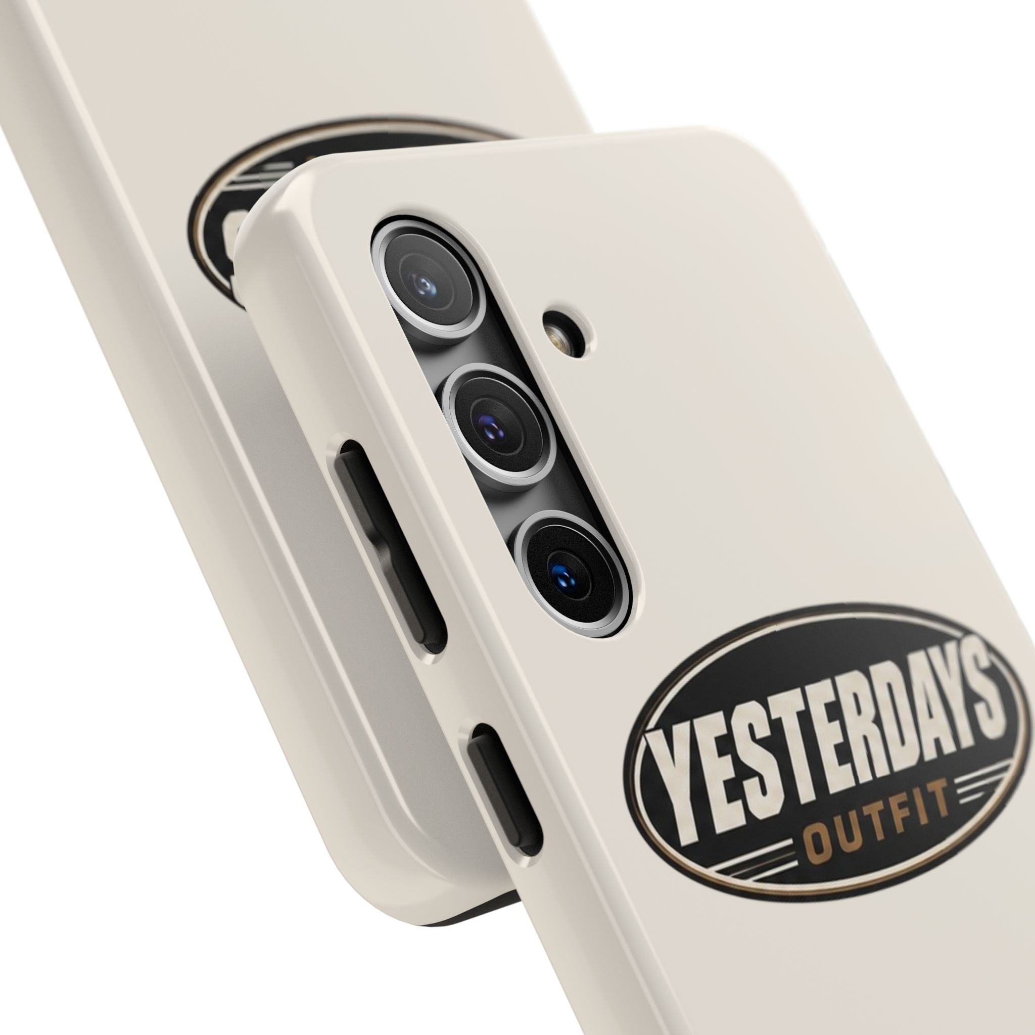 Yesterdays Outfit phone case | Tough Phone Cases, retro oval logo