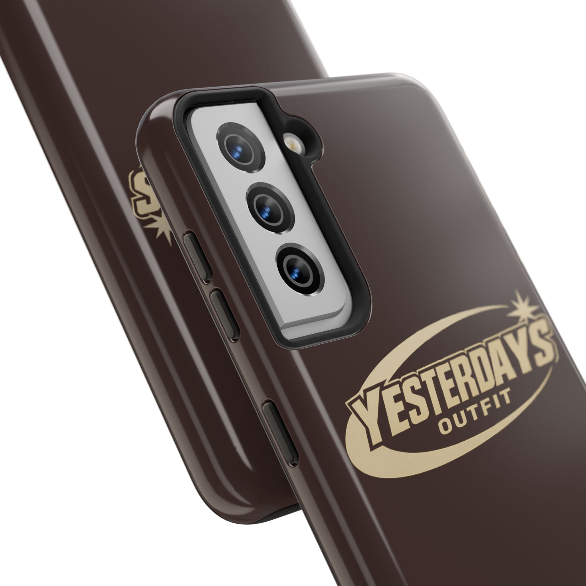 Yesterdays Outfit logo Tough Phone Case | Retro Badge Phone Case