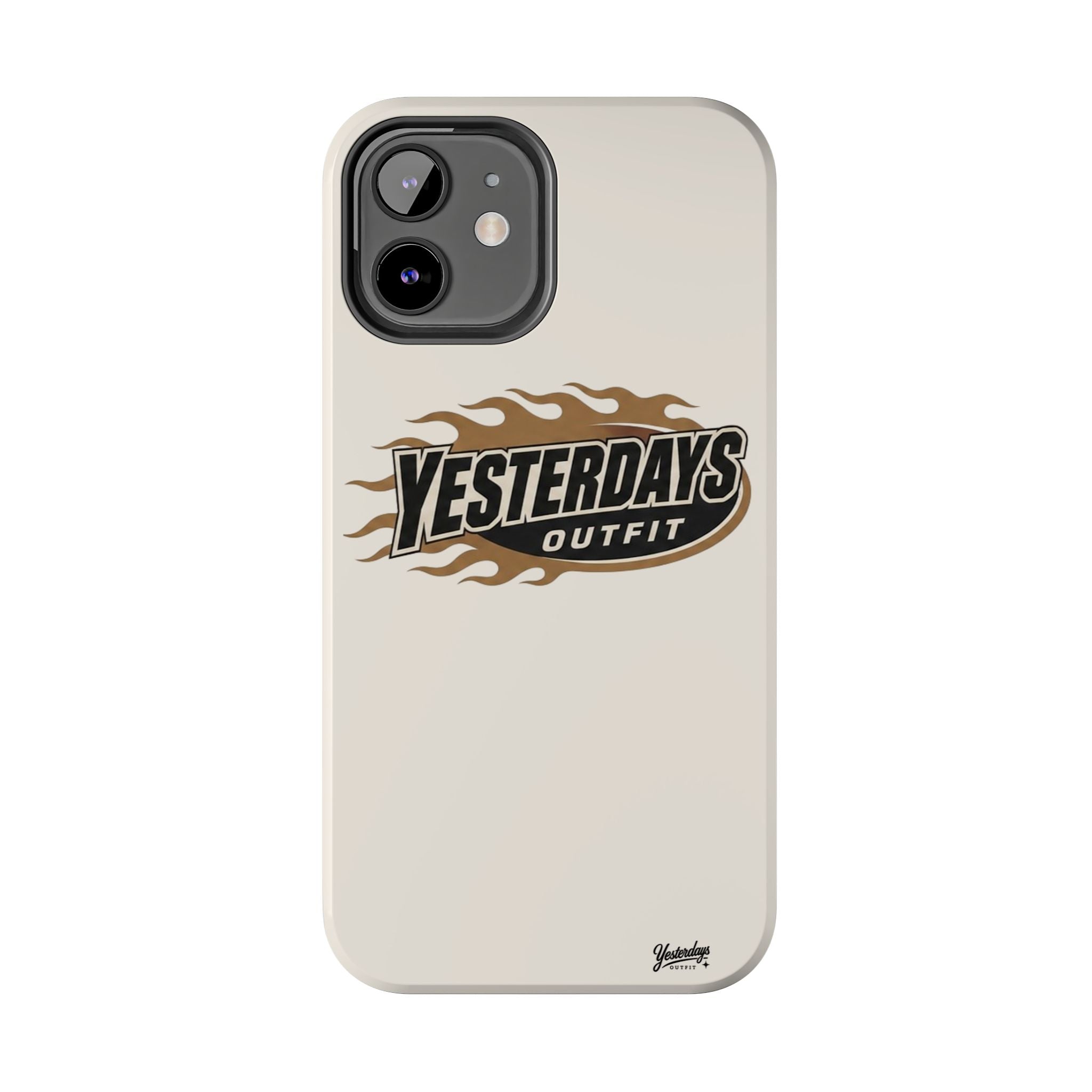 Yesterdays Outfit Flame Logo Phone Case | Tough Phone Case