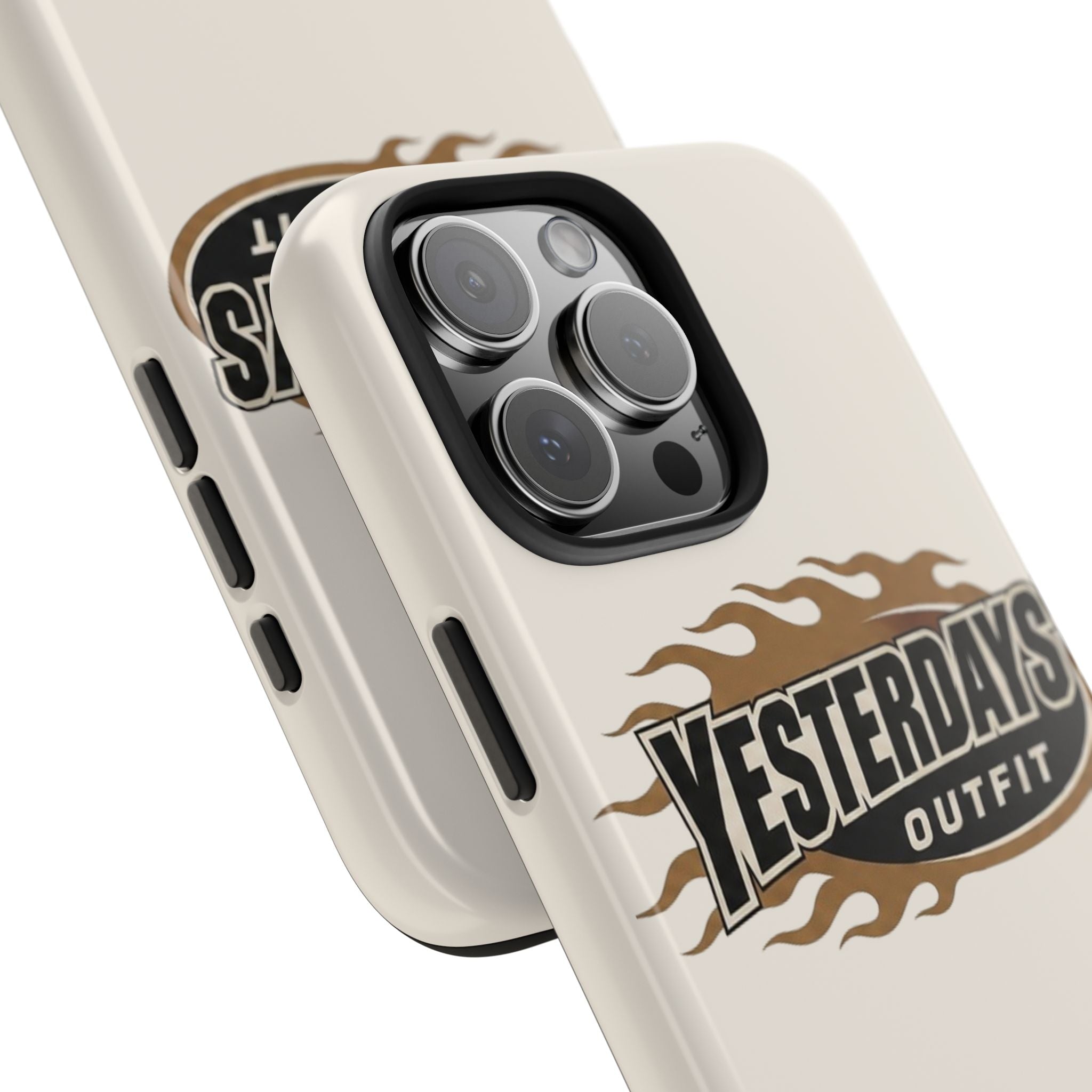 Yesterdays Outfit Flame Logo Phone Case | Tough Phone Case