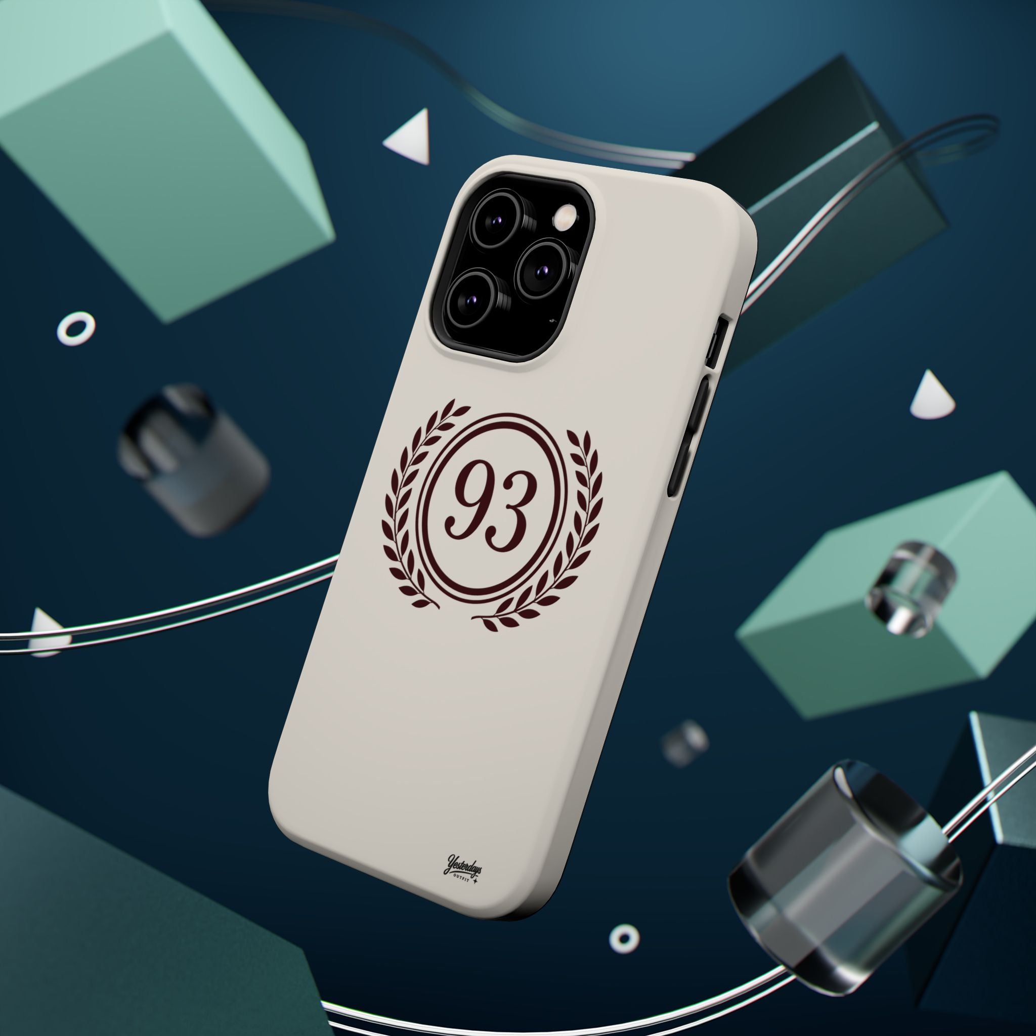 Laurel Wreath 93 Circle Phone Case | Magnetic Impact-Resistant Case