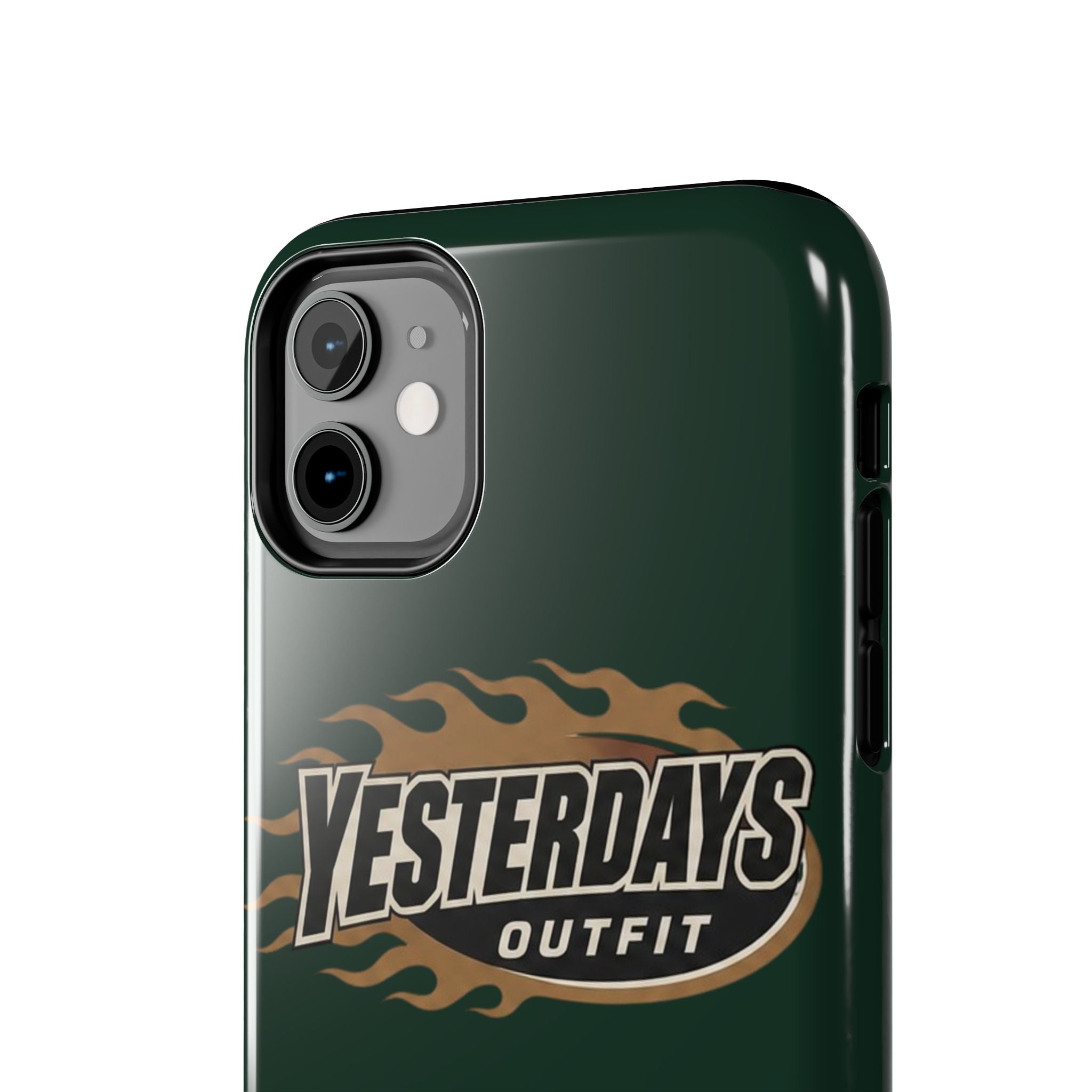 Yesterdays Outfit Flame Logo phone case | Tough Phone Cases