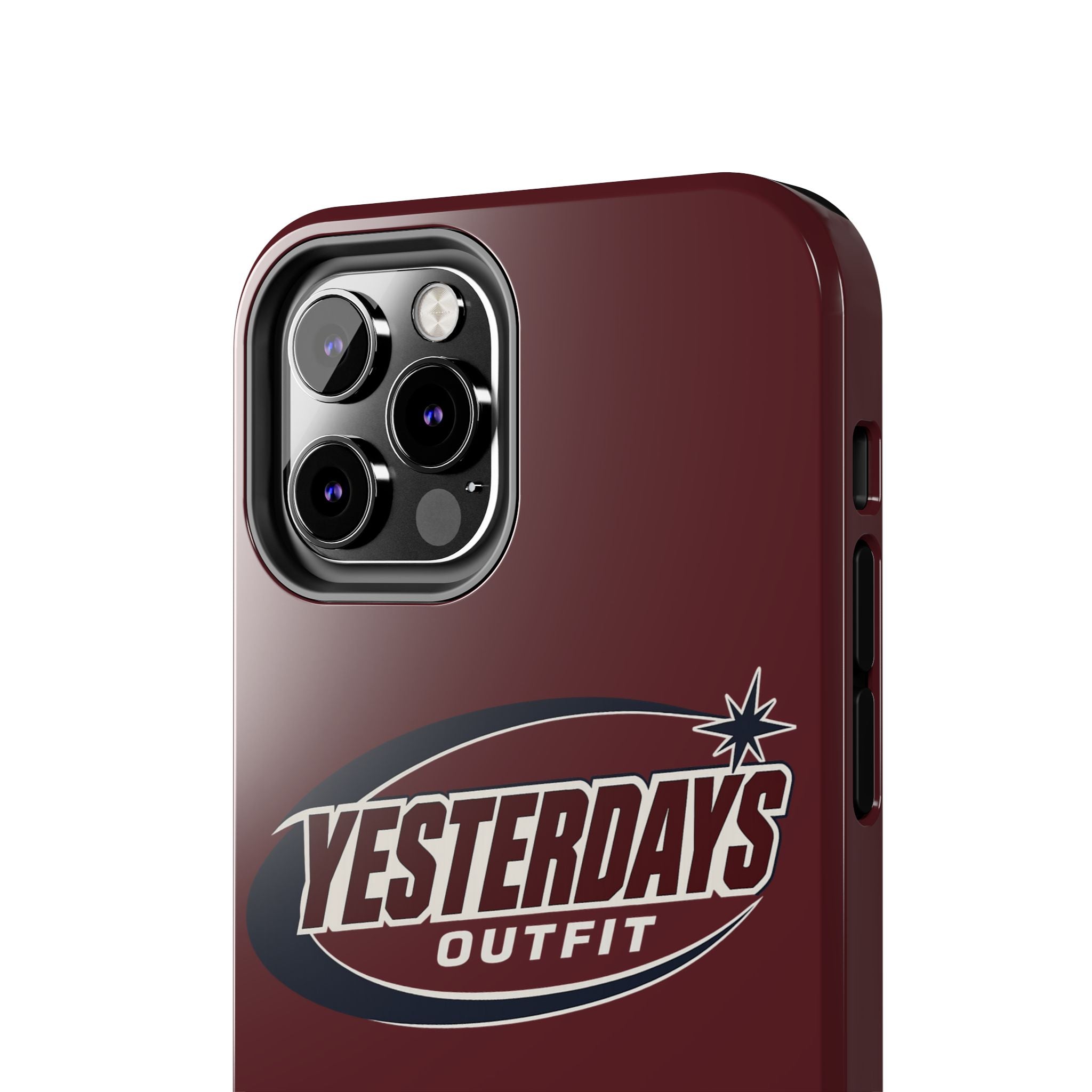 Yesterdays Outfit logo Tough Phone Case | Retro Badge iPhone Android