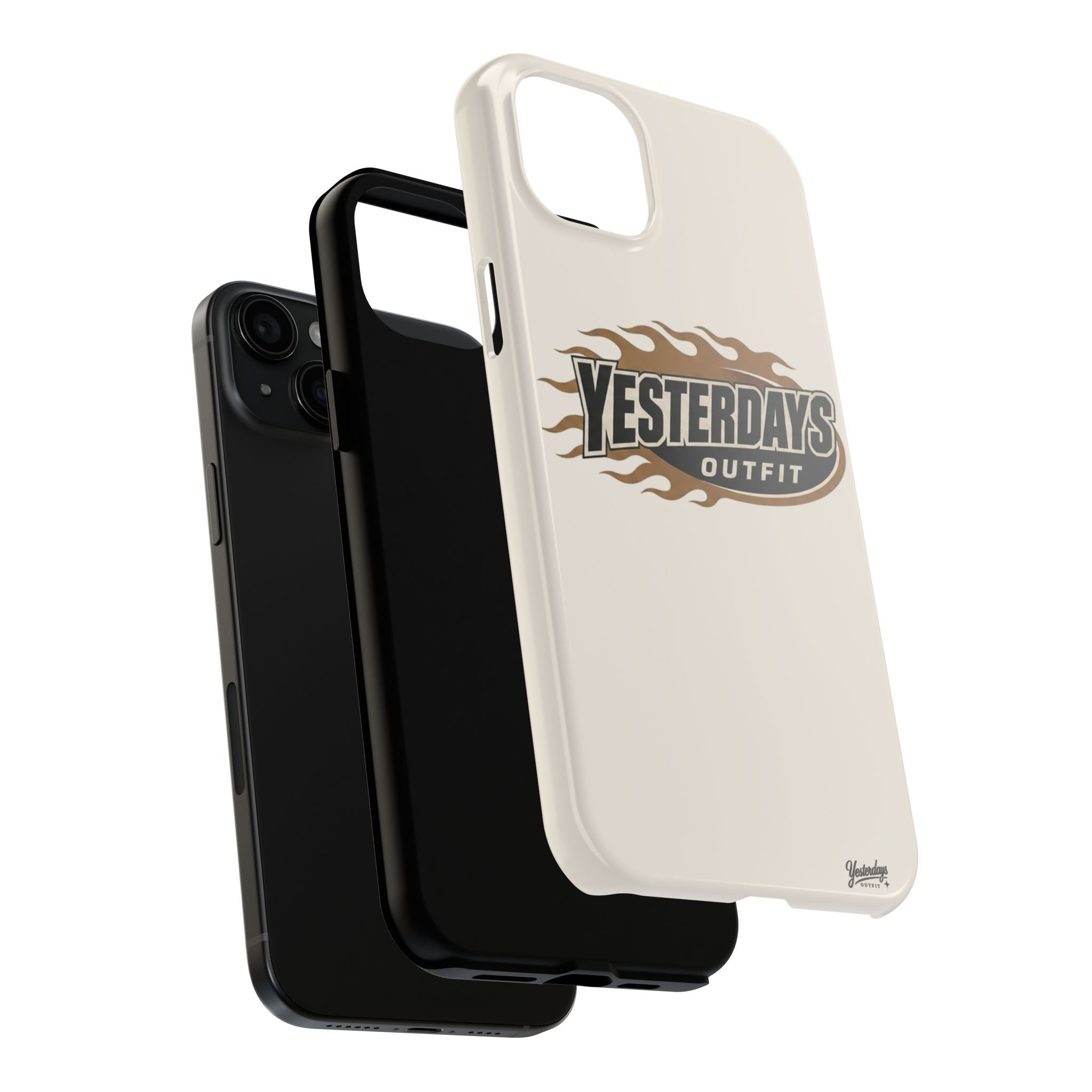 Yesterdays Outfit Flame Logo Phone Case | Tough Phone Case