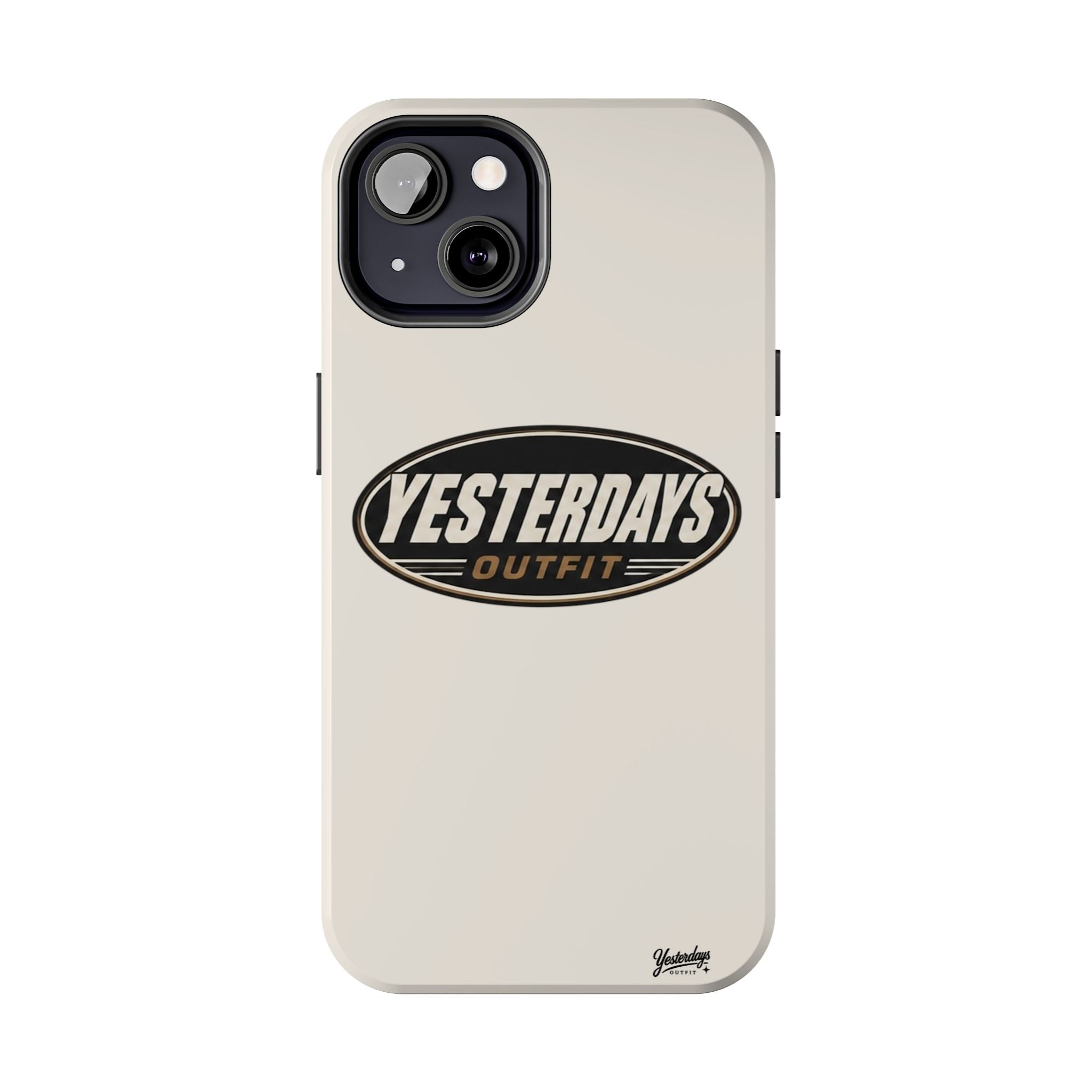 Yesterdays Outfit phone case | Tough Phone Cases, retro oval logo