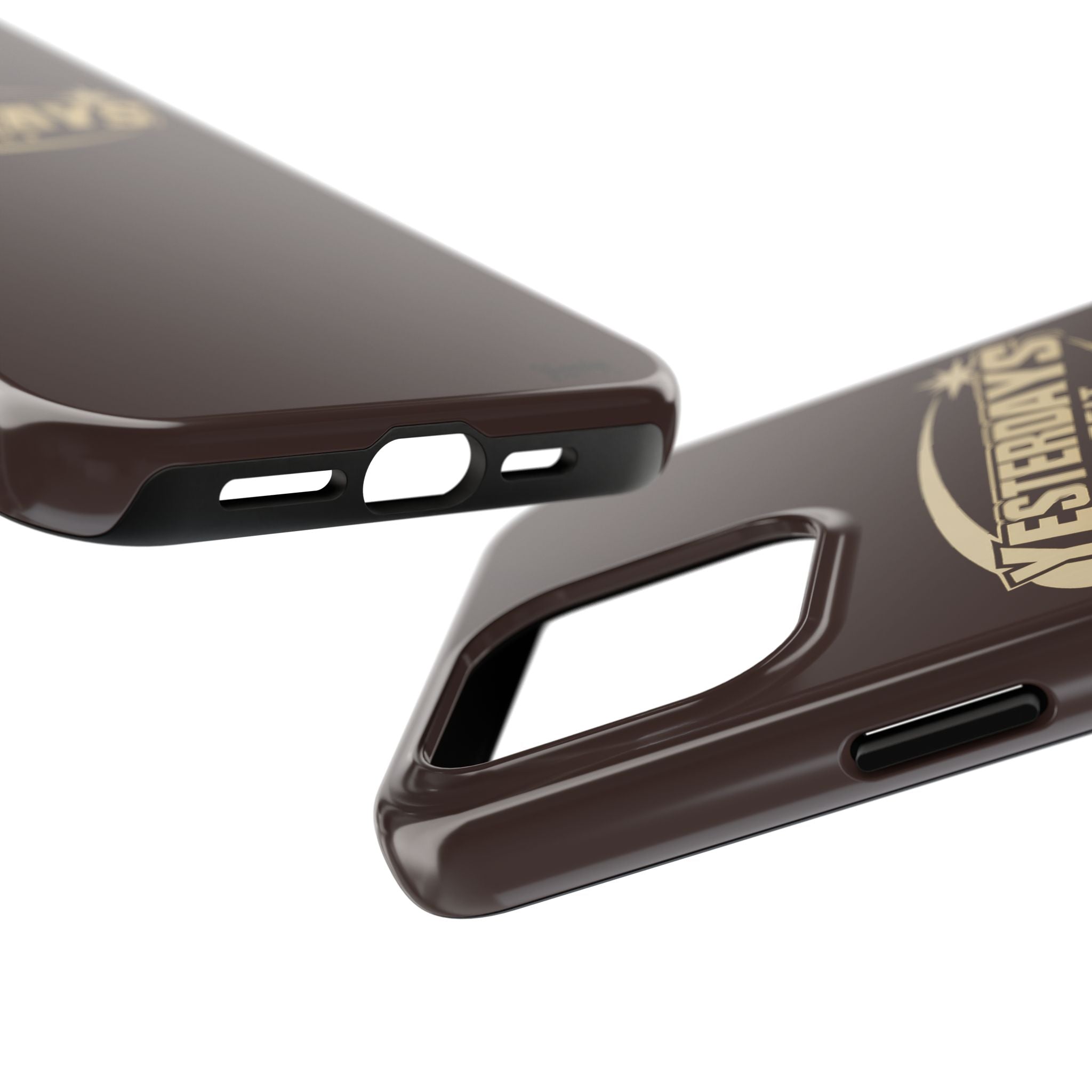 Yesterdays Outfit logo Tough Phone Case | Retro Badge Phone Case