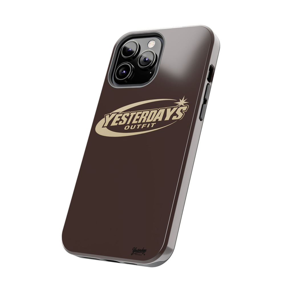 Yesterdays Outfit logo Tough Phone Case | Retro Badge Phone Case