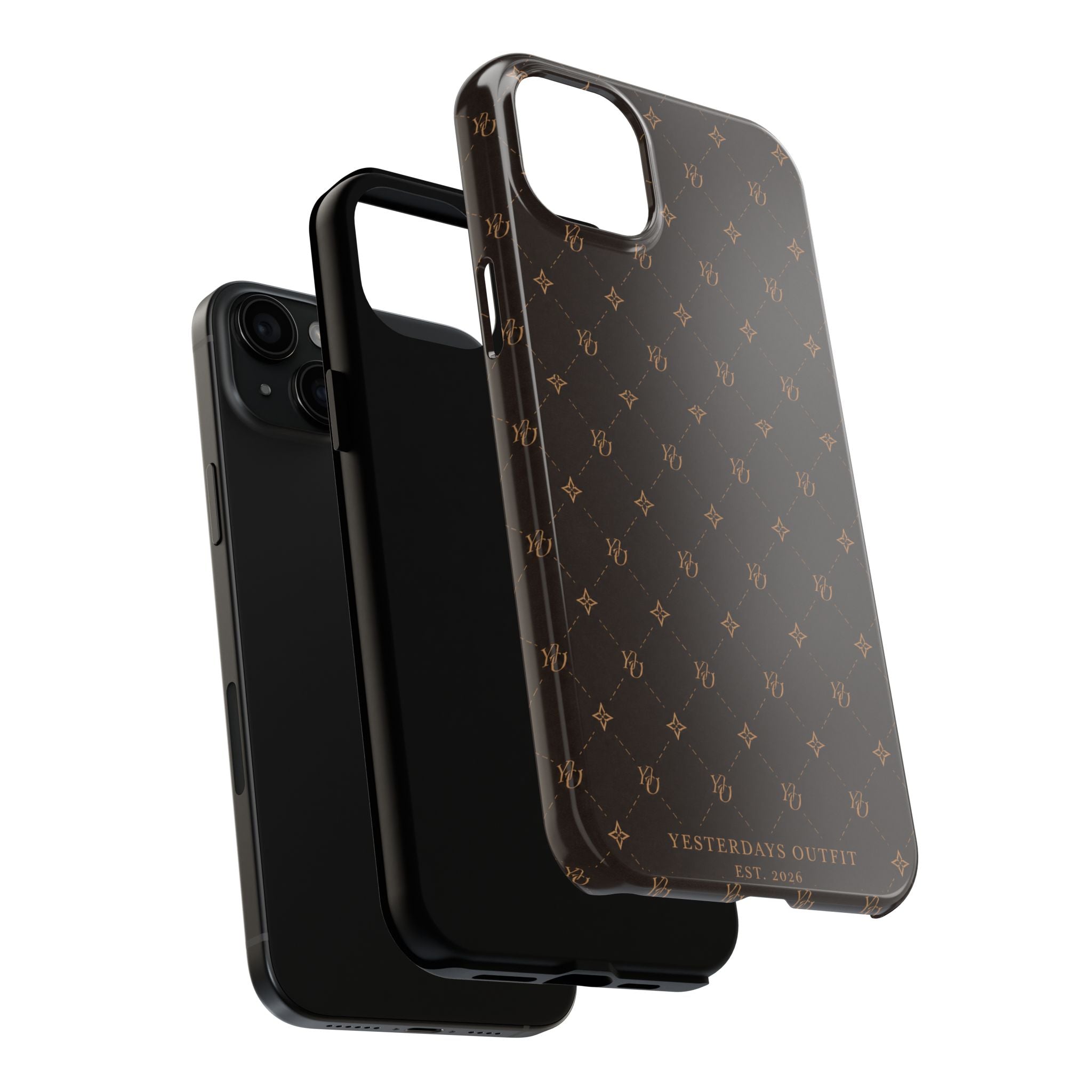 Monogram Pattern Phone Case |  Yesterday’s Outfit Protective Case