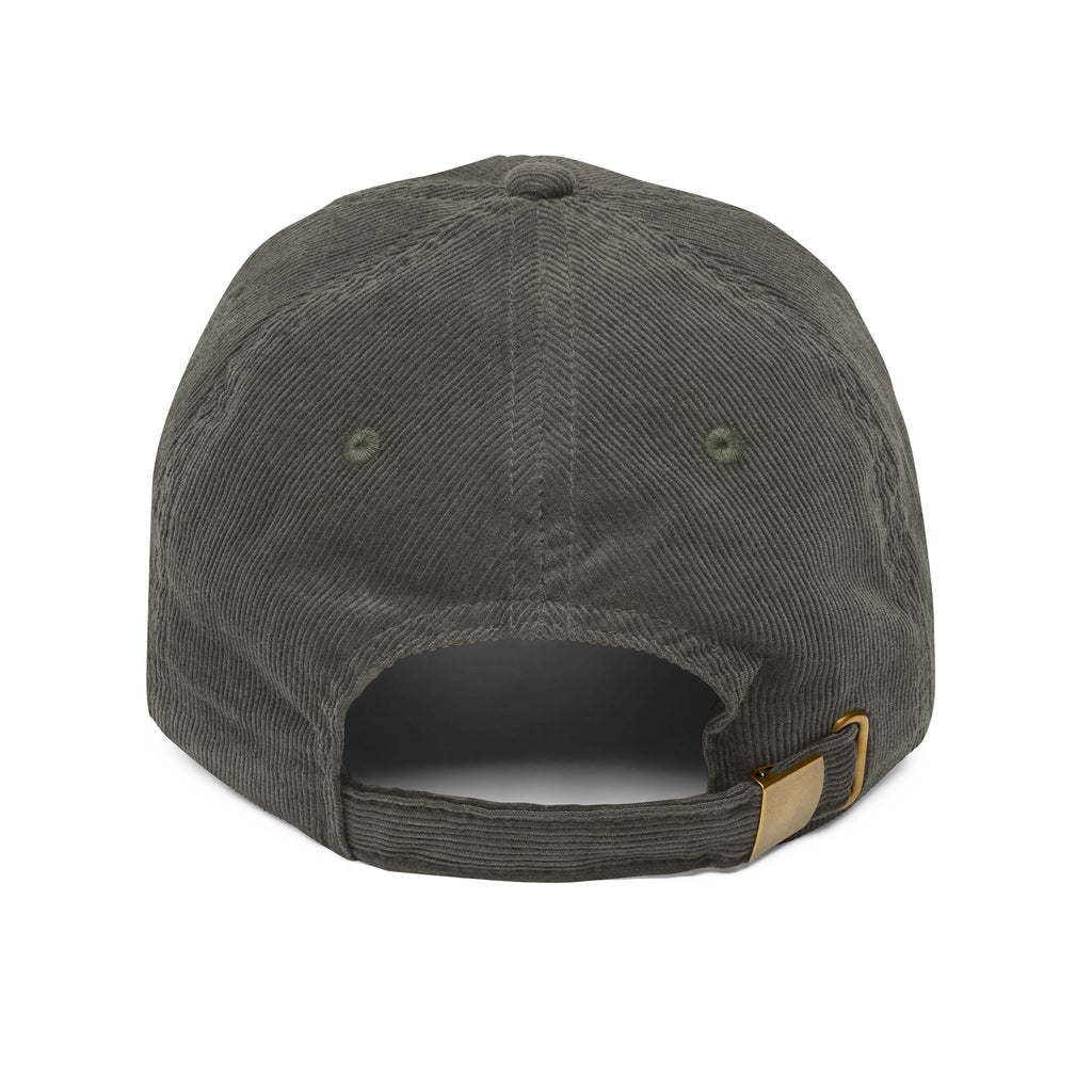 Yesterdays Logo Embroidered Corduroy Cap