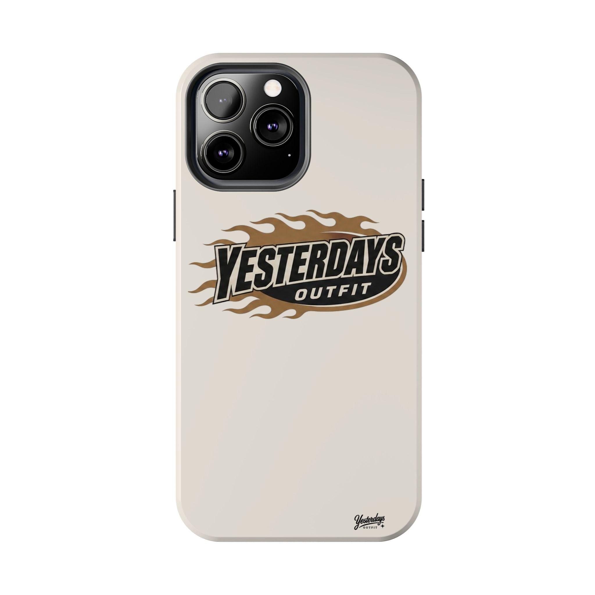 Yesterdays Outfit Flame Logo Phone Case | Tough Phone Case