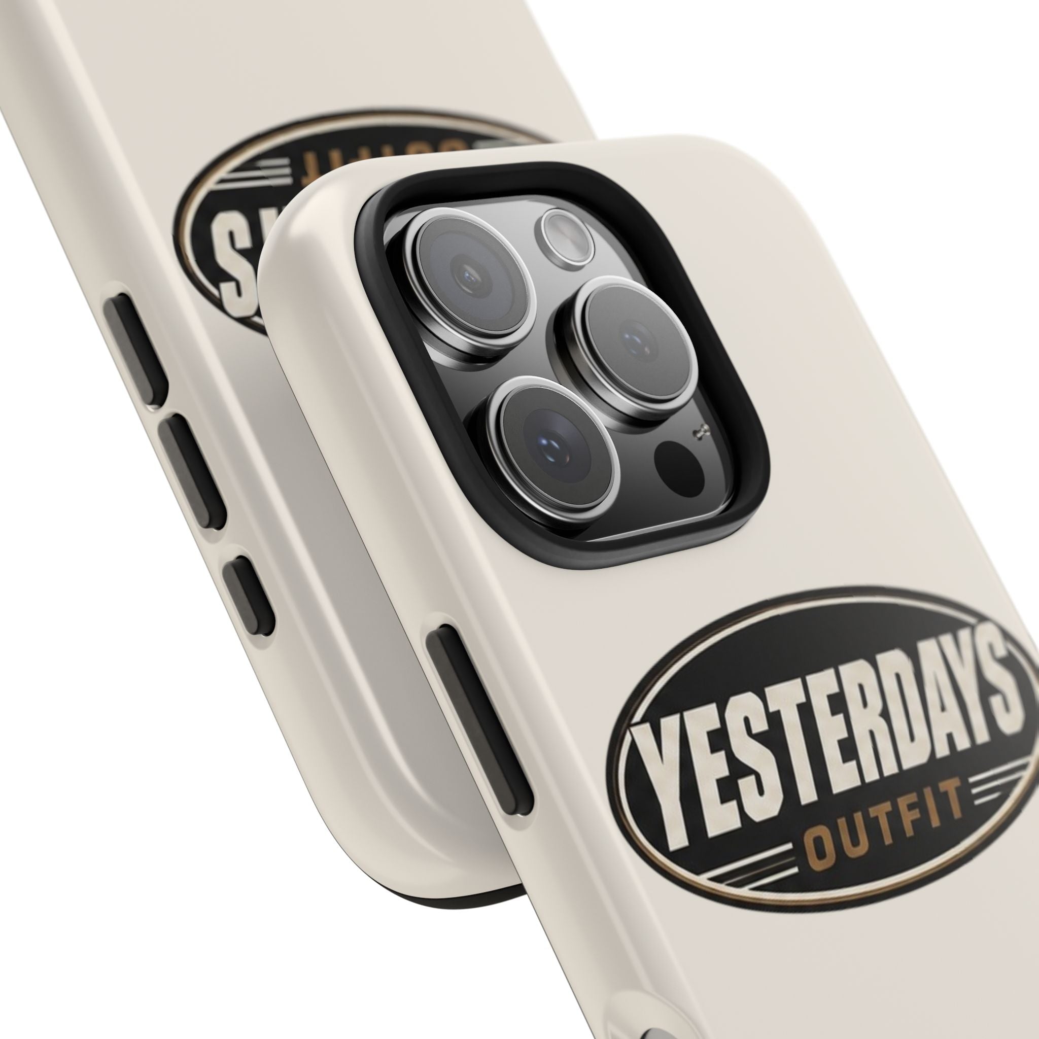 Yesterdays Outfit phone case | Tough Phone Cases, retro oval logo