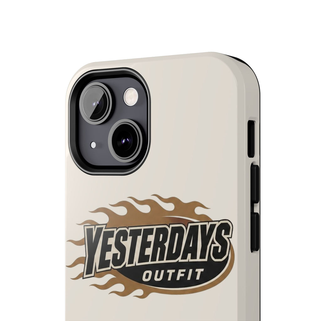 Yesterdays Outfit Flame Logo Phone Case | Tough Phone Case