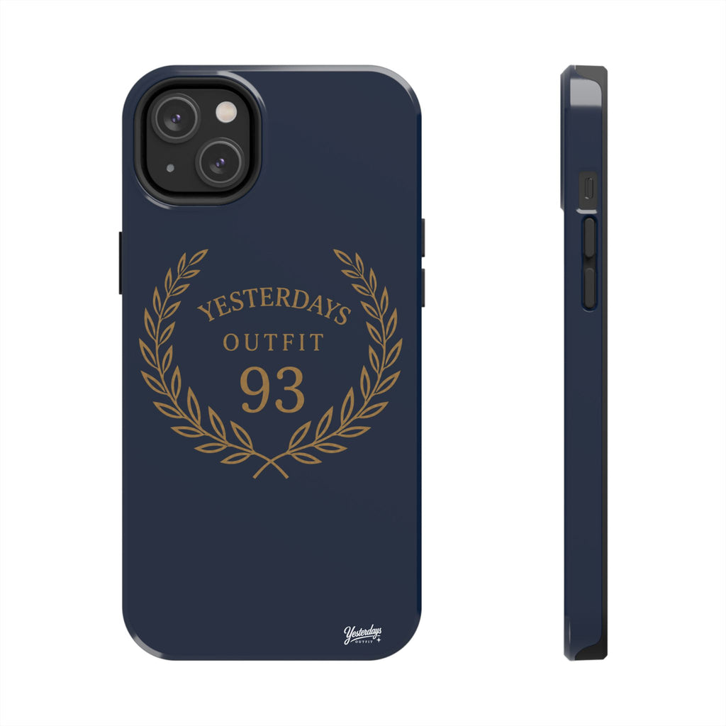 Yesterdays Outfit 93 Phone Case | Laurel Wreath Navy Protective Case