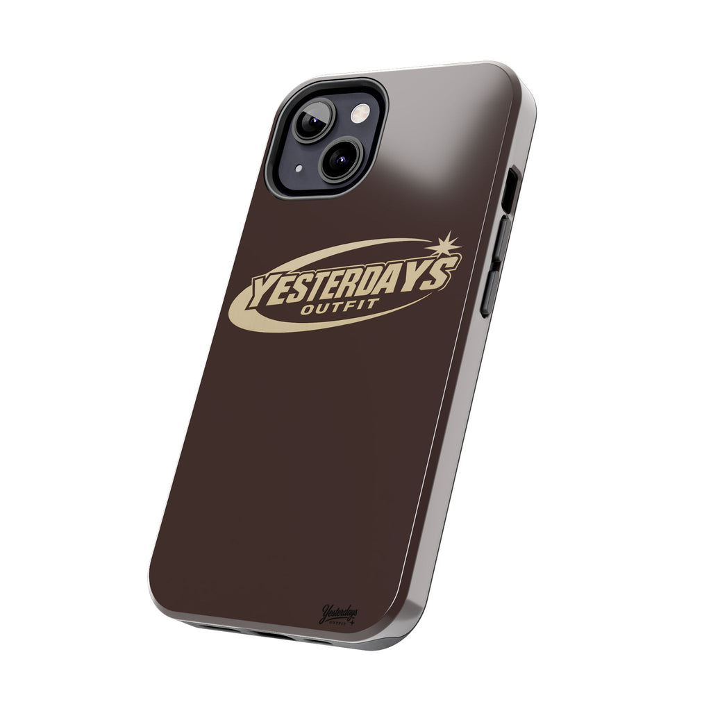 Yesterdays Outfit logo Tough Phone Case | Retro Badge Phone Case