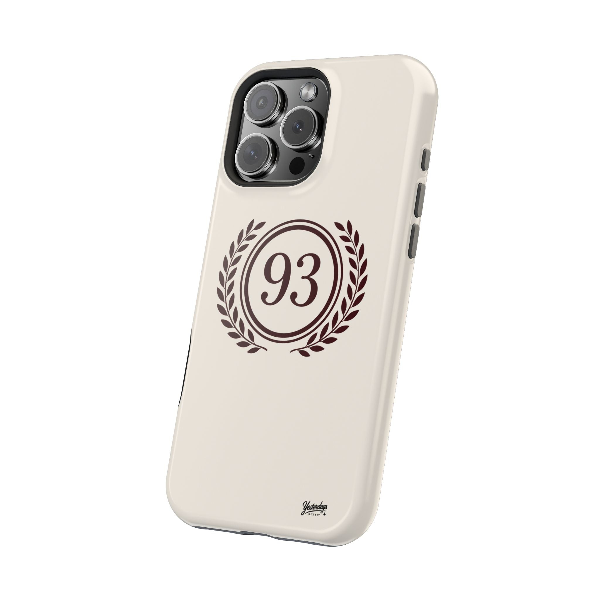 Laurel Wreath 93 Circle Phone Case | Magnetic Impact-Resistant Case