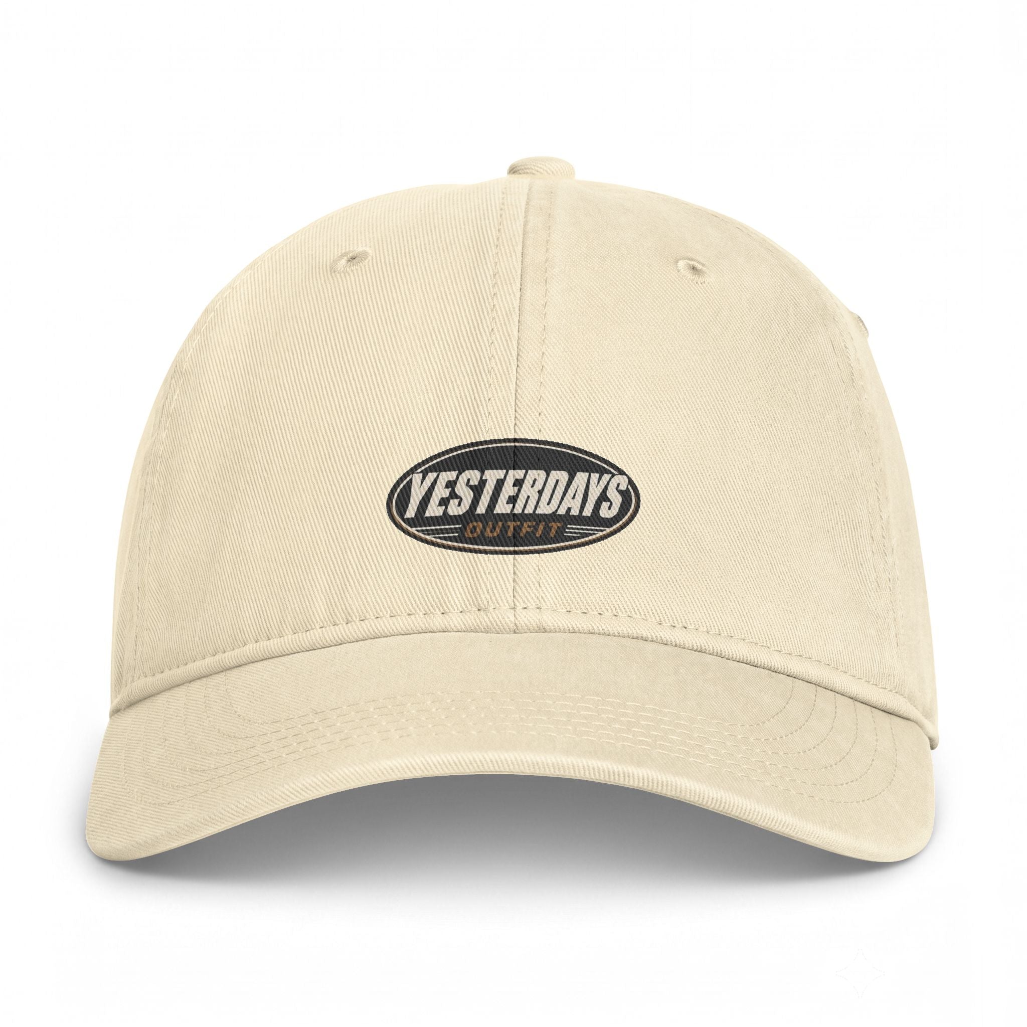 Yesterdays Outfit Oval Logo Cap | Washed Coastal Baseball Hat