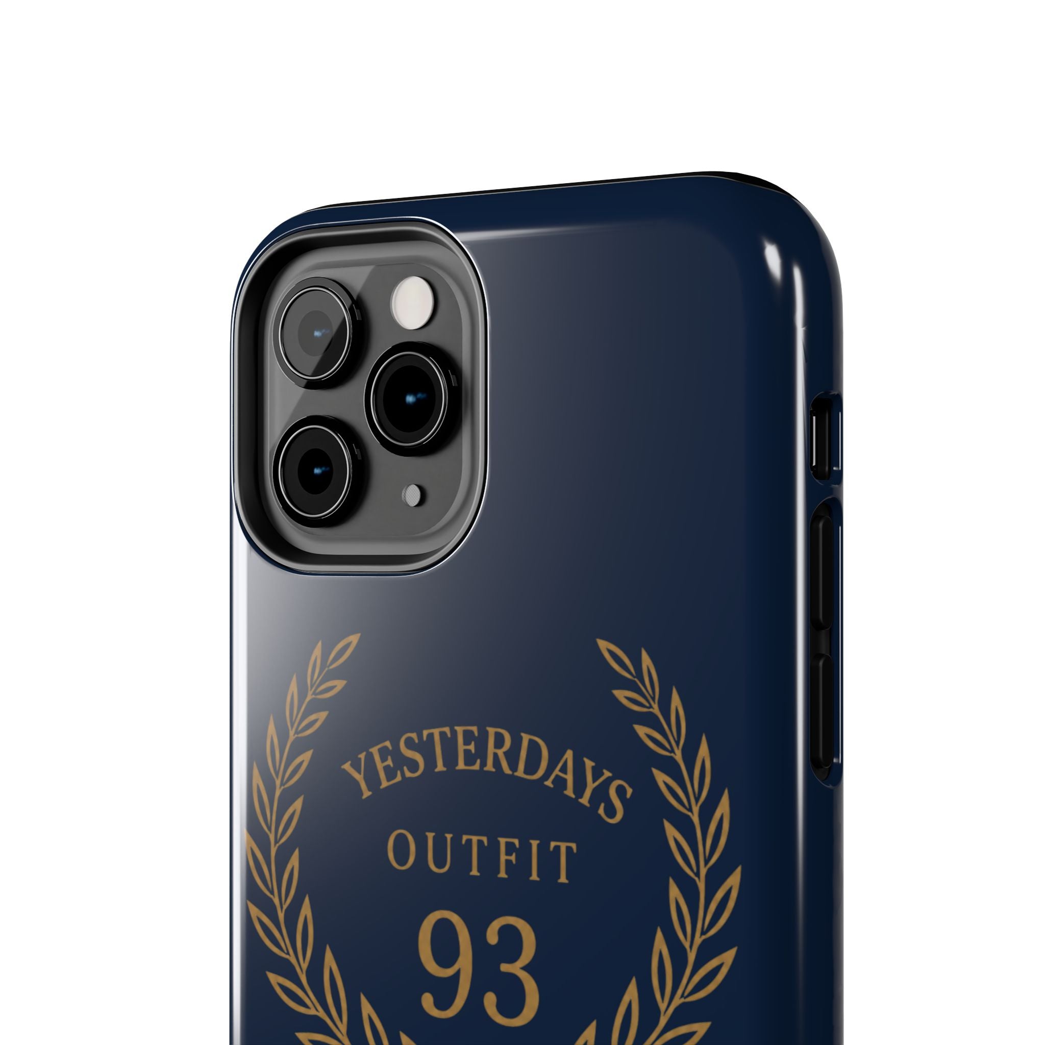 Yesterdays Outfit 93 Phone Case | Laurel Wreath Navy Protective Case