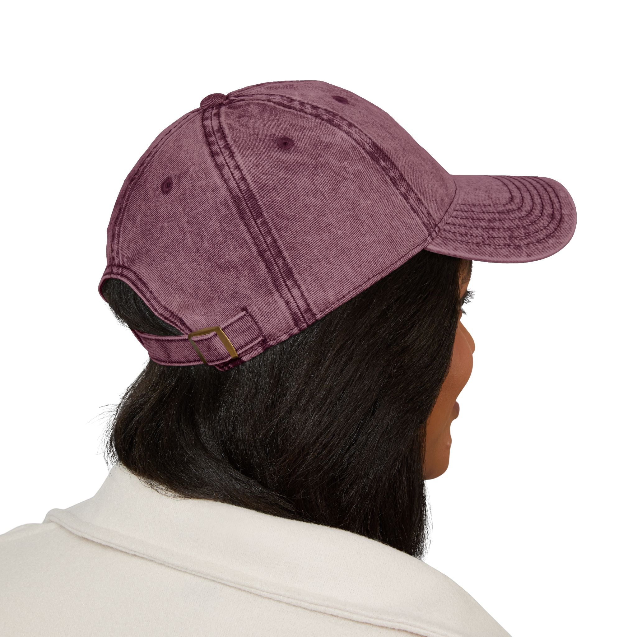 Yesterdays Logo Vintage Cap, Embroidered Hat | Distressed Baseball Cap