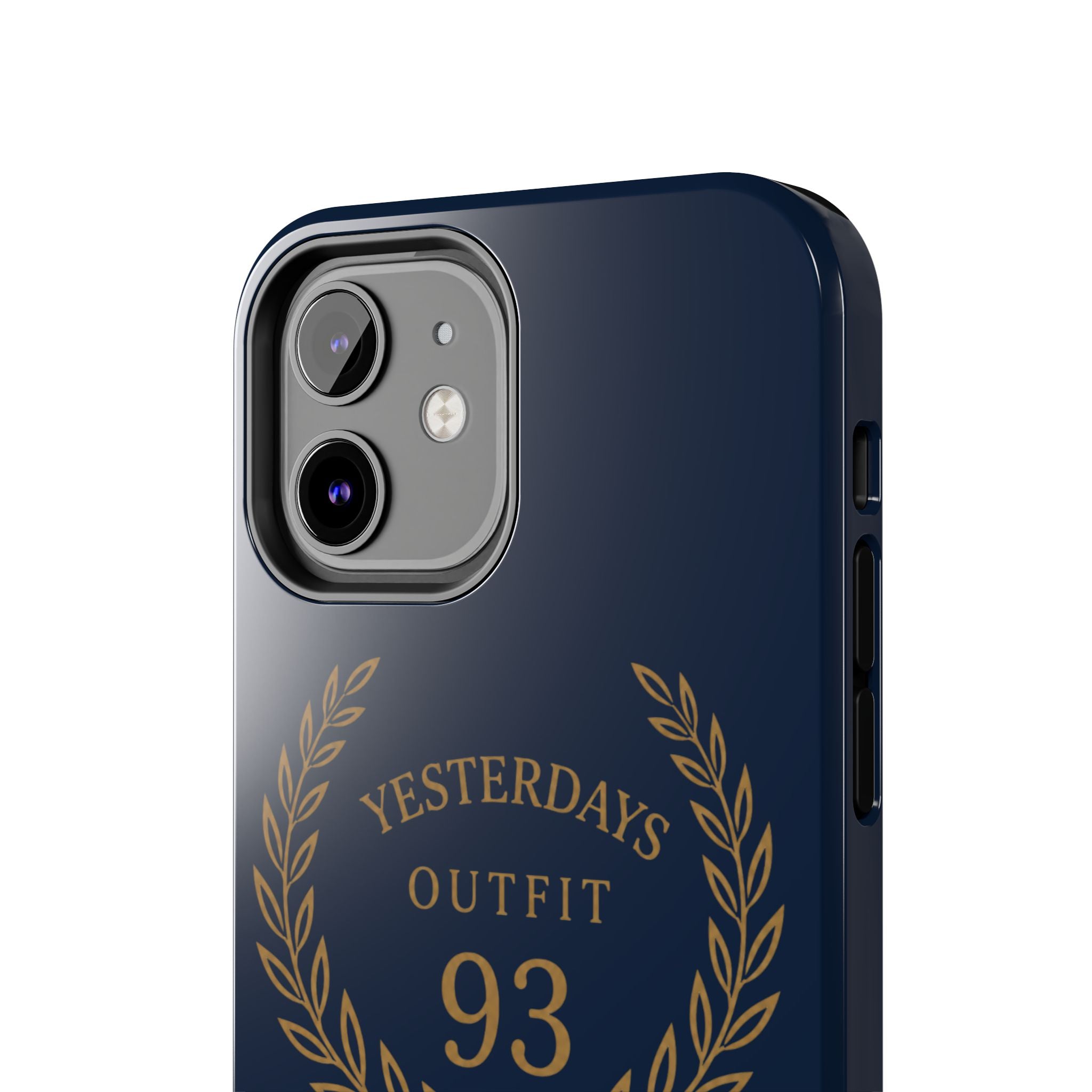 Yesterdays Outfit 93 Phone Case | Laurel Wreath Navy Protective Case