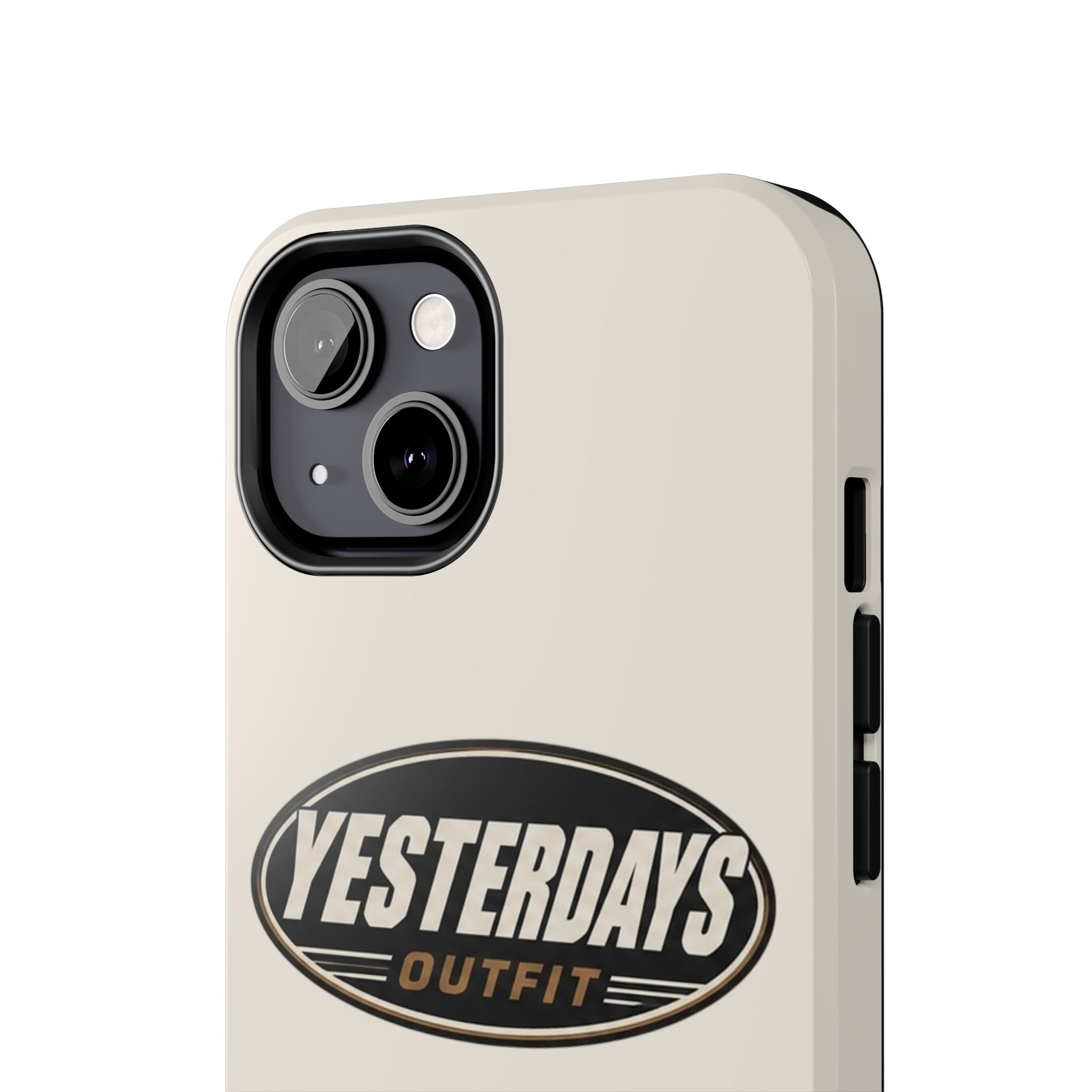 Yesterdays Outfit phone case | Tough Phone Cases, retro oval logo