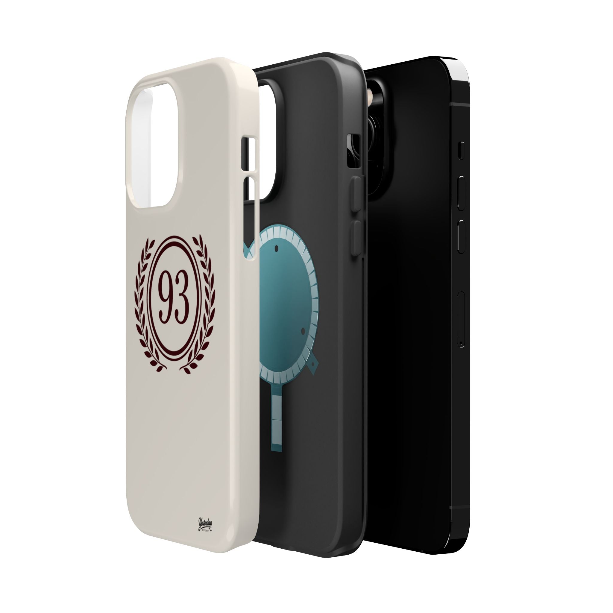 Laurel Wreath 93 Circle Phone Case | Magnetic Impact-Resistant Case
