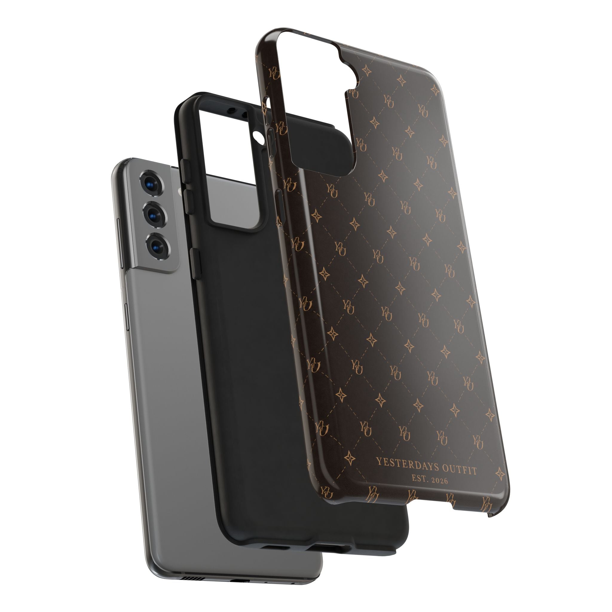 Monogram Pattern Phone Case |  Yesterday’s Outfit Protective Case