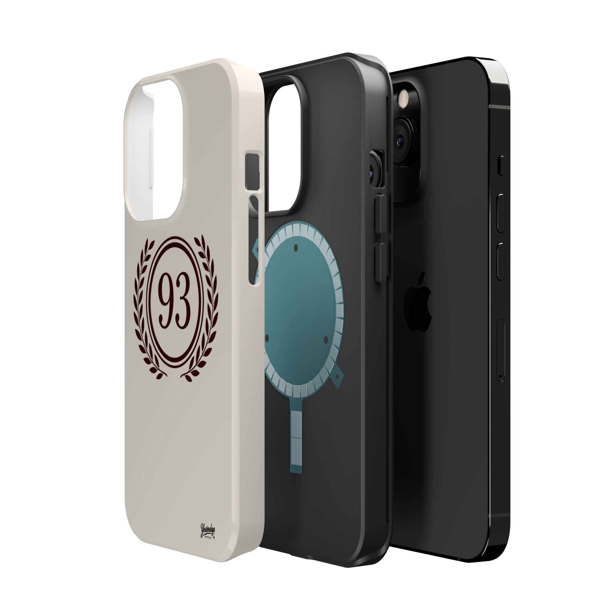 Laurel Wreath 93 Circle Phone Case | Magnetic Impact-Resistant Case