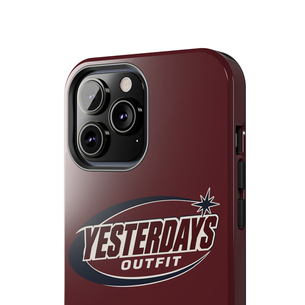 Yesterdays Outfit logo Tough Phone Case | Retro Badge iPhone Android