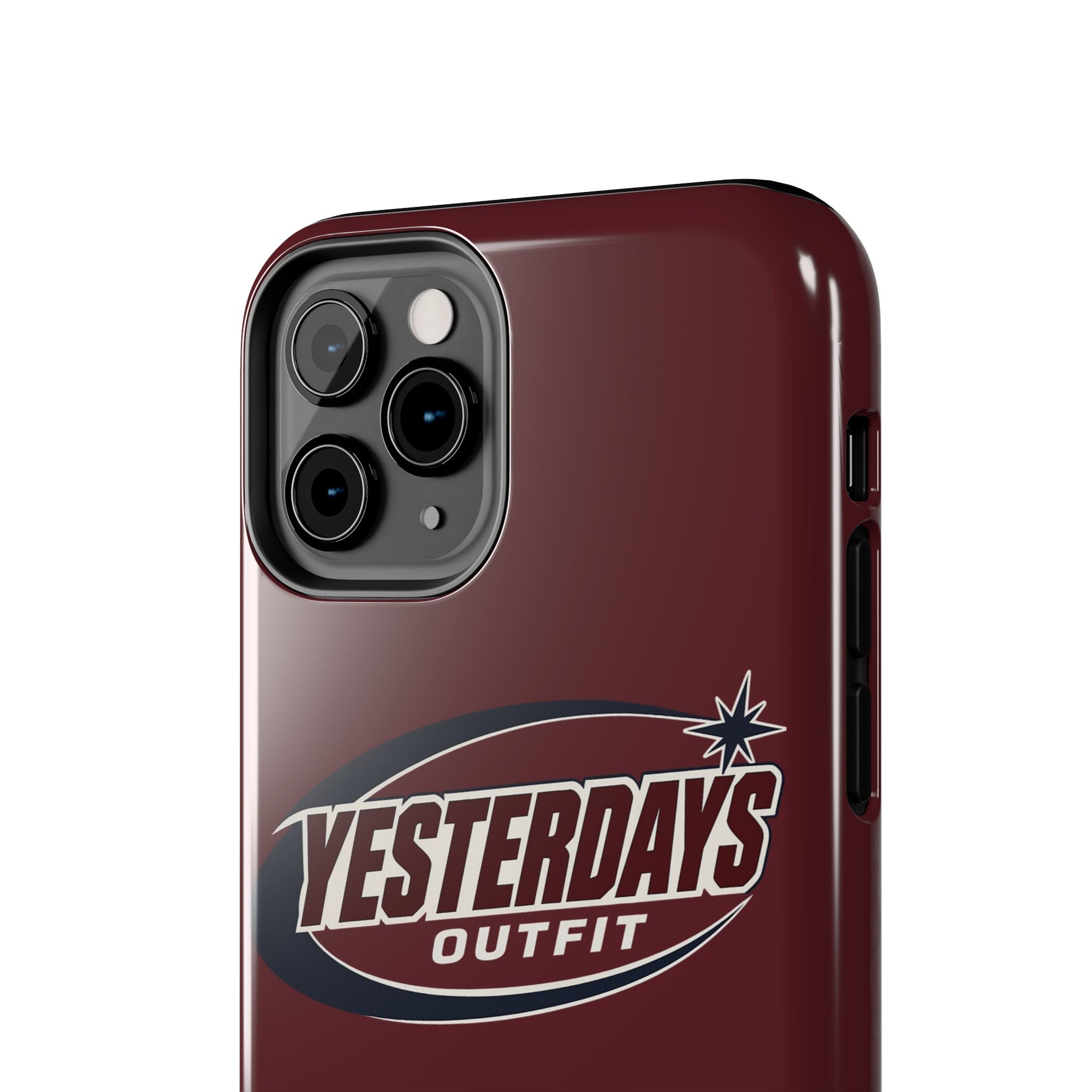 Yesterdays Outfit logo Tough Phone Case | Retro Badge iPhone Android