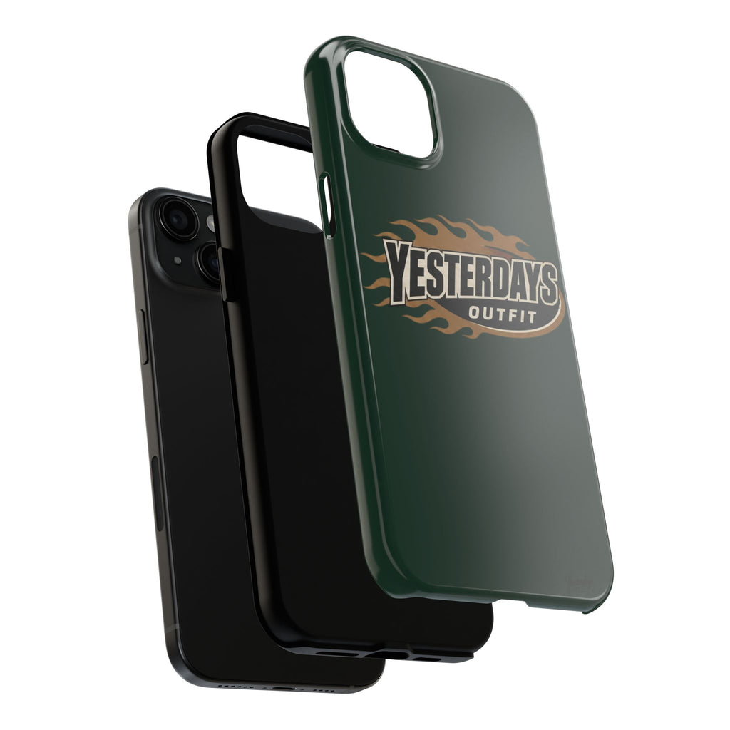 Yesterdays Outfit Flame Logo phone case | Tough Phone Cases