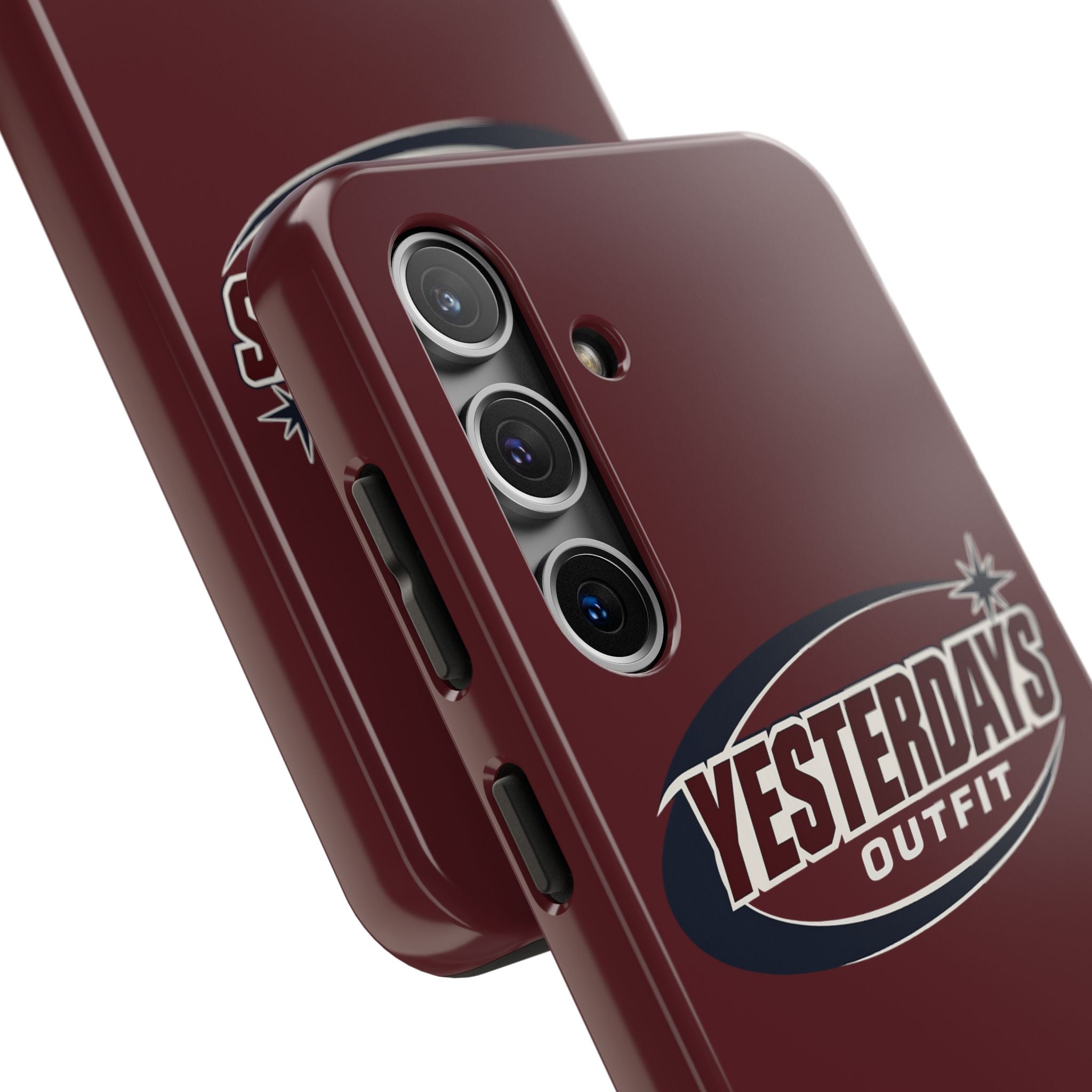 Yesterdays Outfit logo Tough Phone Case | Retro Badge iPhone Android