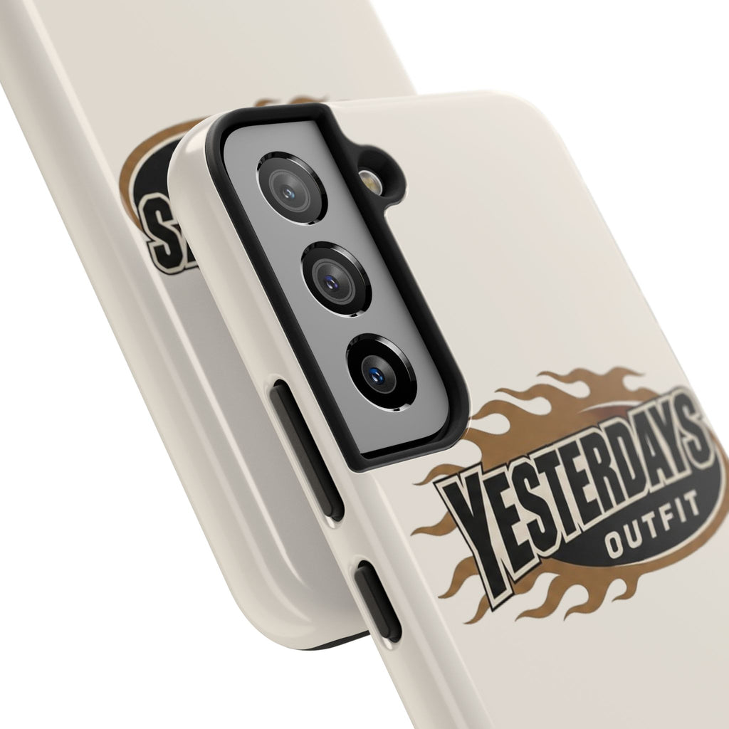 Yesterdays Outfit Flame Logo Phone Case | Tough Phone Case