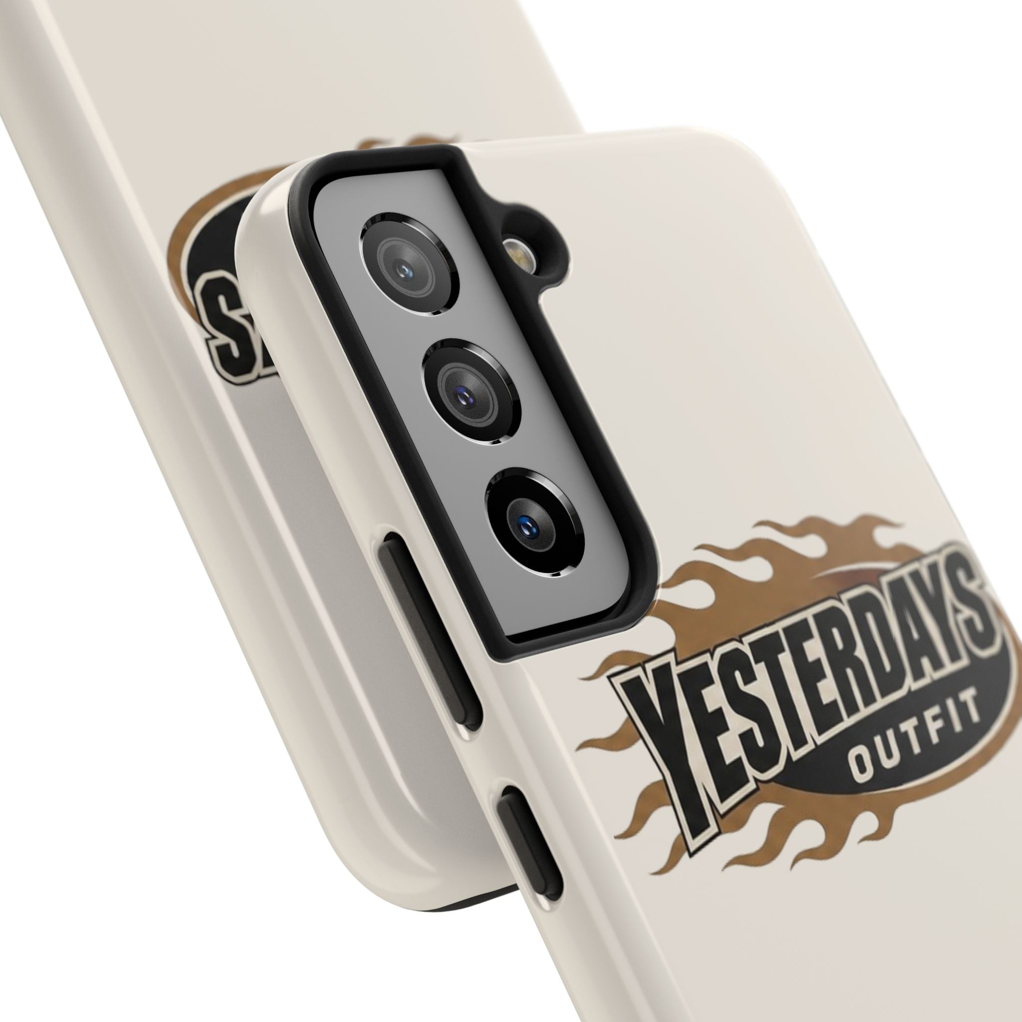 Yesterdays Outfit Flame Logo Phone Case | Tough Phone Case