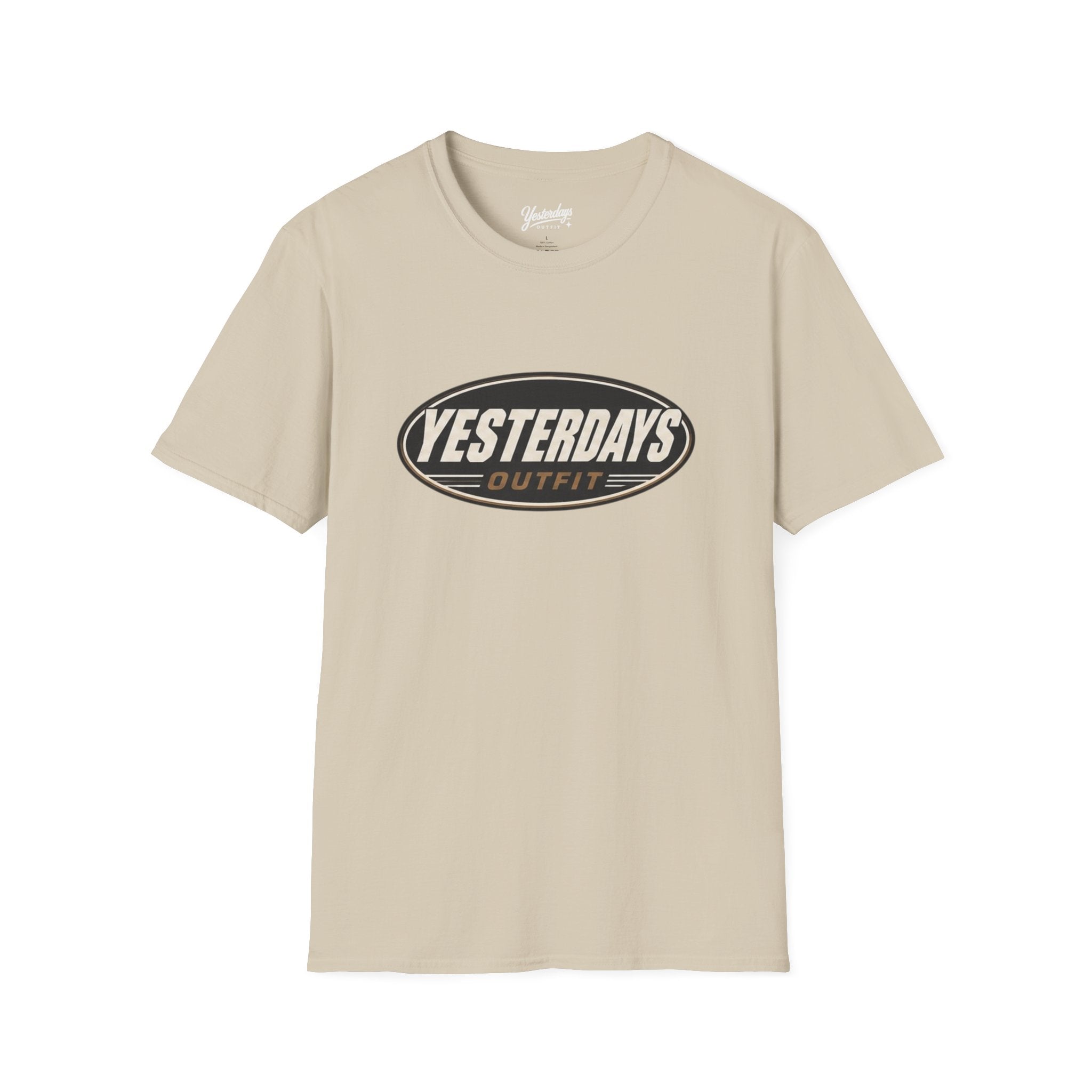 Yesterdays Outfit logo T-Shirt | Vintage oval graphic tee