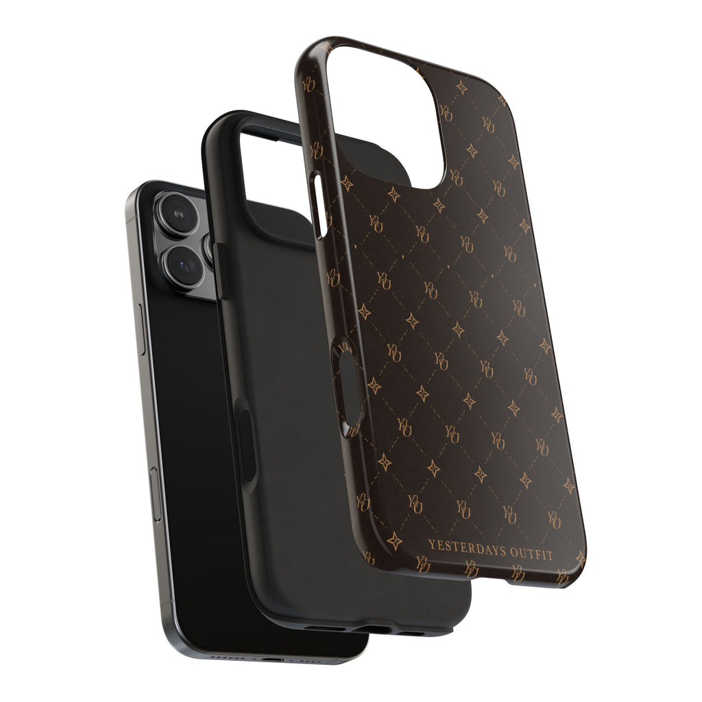 Monogram Pattern Phone Case |  Yesterday’s Outfit Protective Case