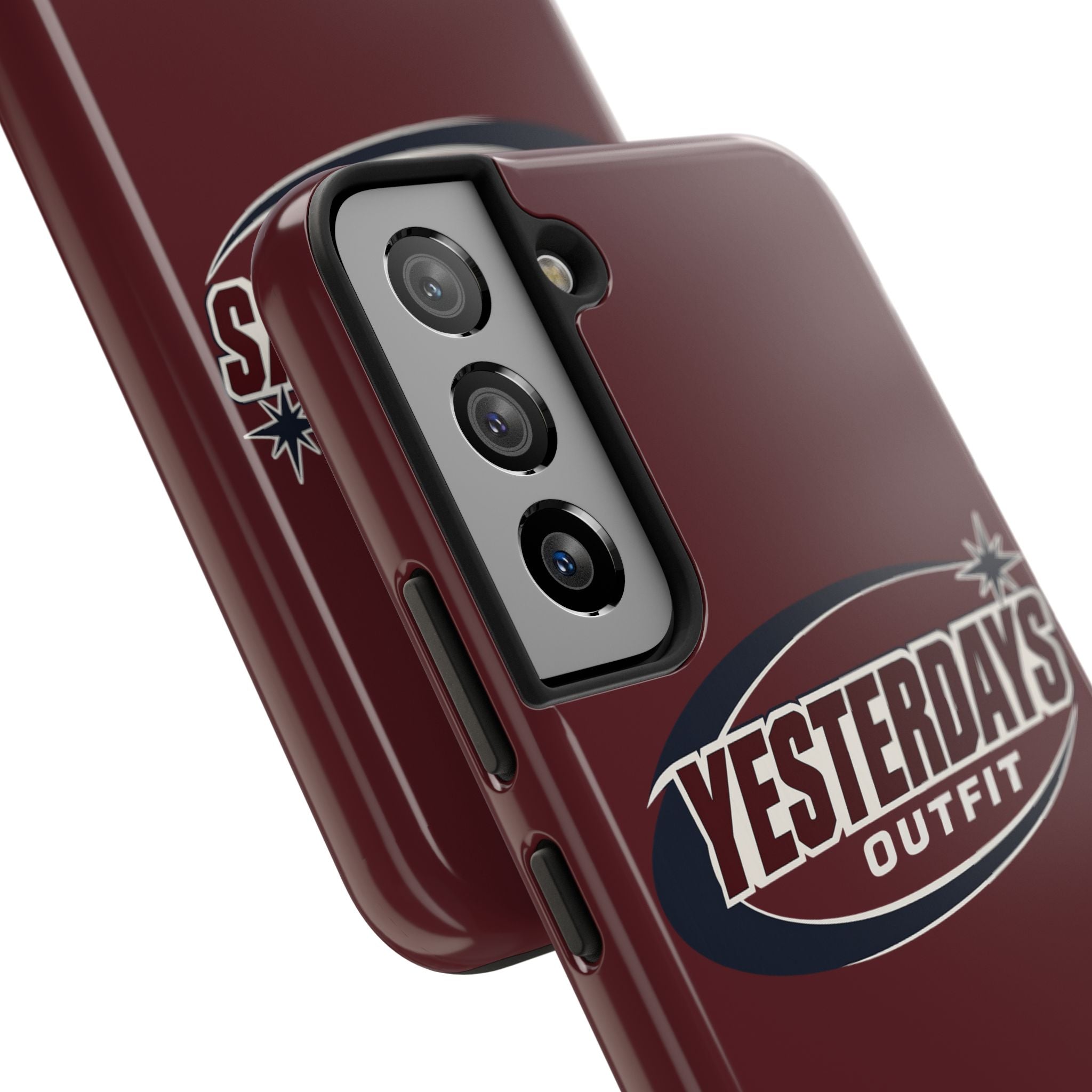 Yesterdays Outfit logo Tough Phone Case | Retro Badge iPhone Android