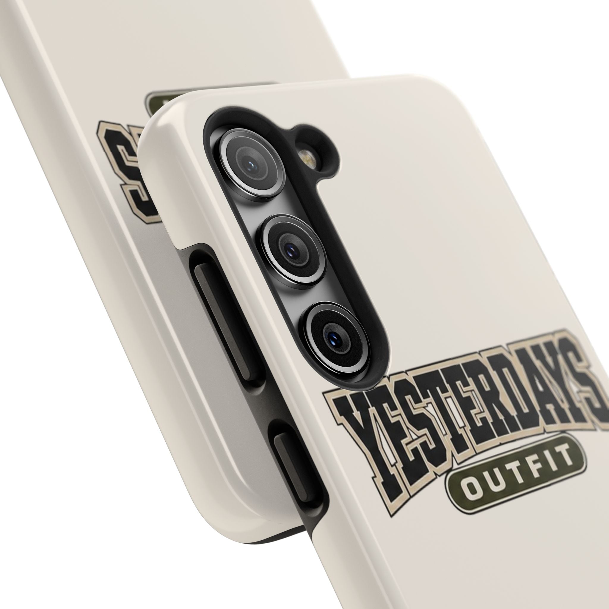 Yesterdays Outfit Phone Case | Retro Collegiate Logo, Tough Phone Case