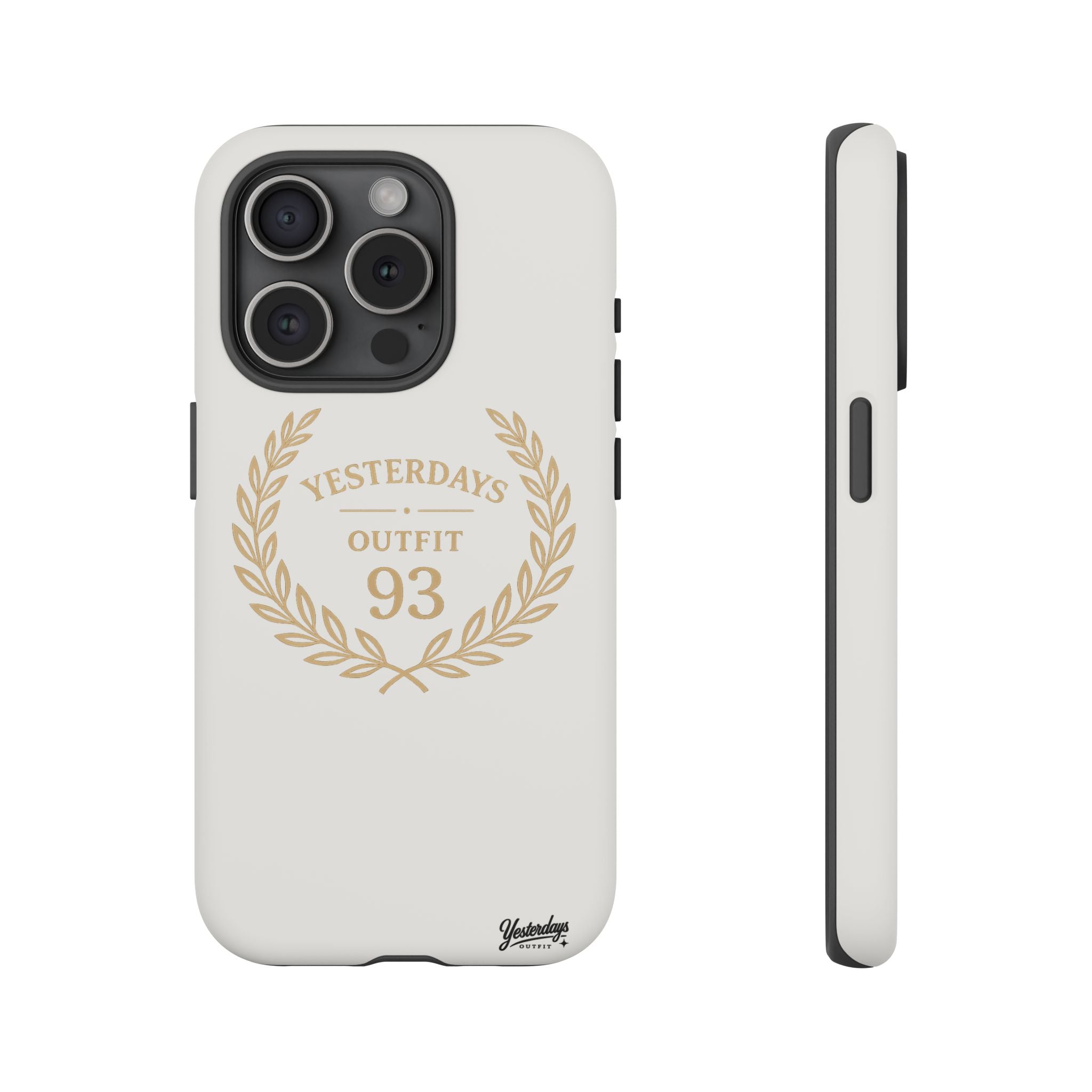 93 LC  | Gold Phone Case