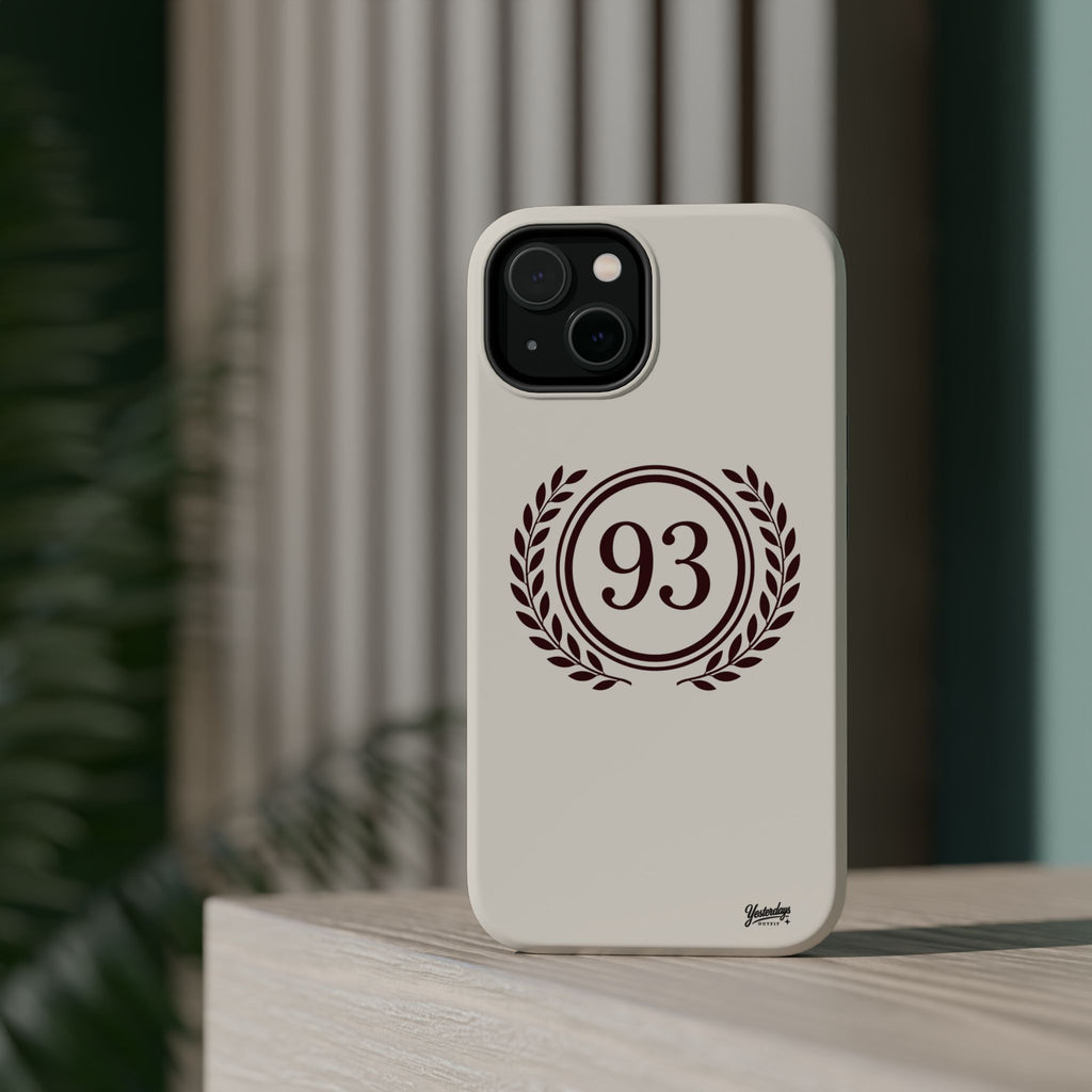 Laurel Wreath 93 Circle Phone Case | Magnetic Impact-Resistant Case