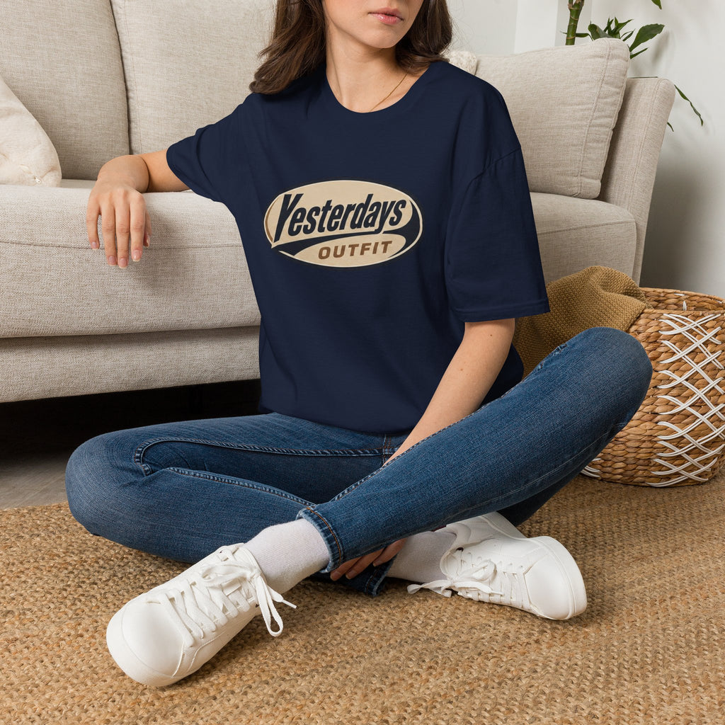 Yesterdays Outfit logo T-Shirt | vintage oval graphic tee