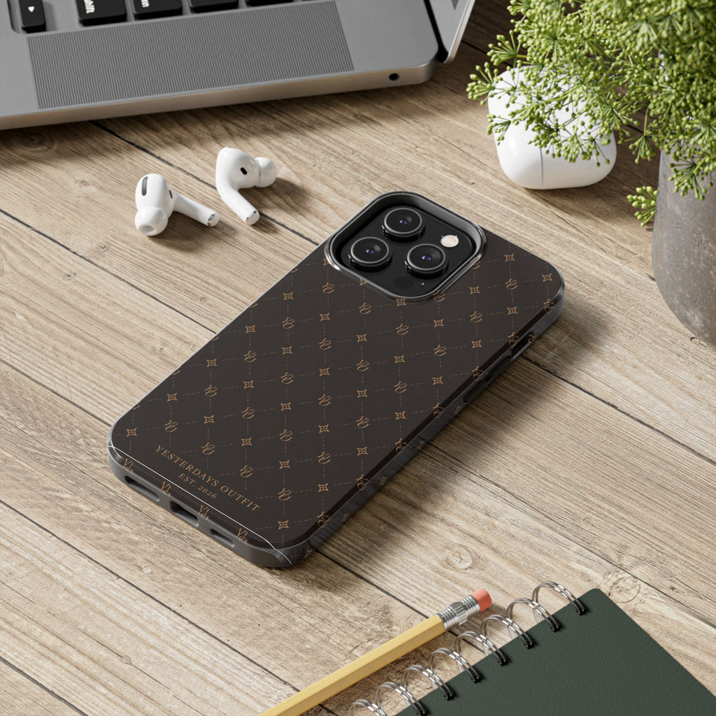 Monogram Pattern Phone Case |  Yesterday’s Outfit Protective Case
