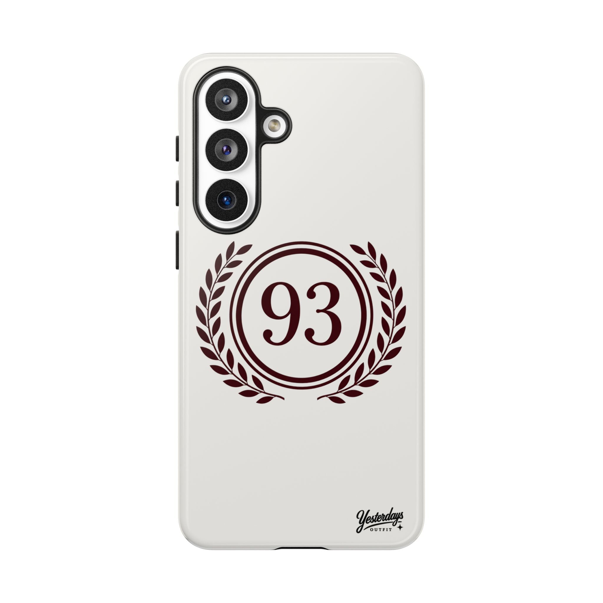 Yesterdays Outfit | 93 Wreath Crest Phone Case