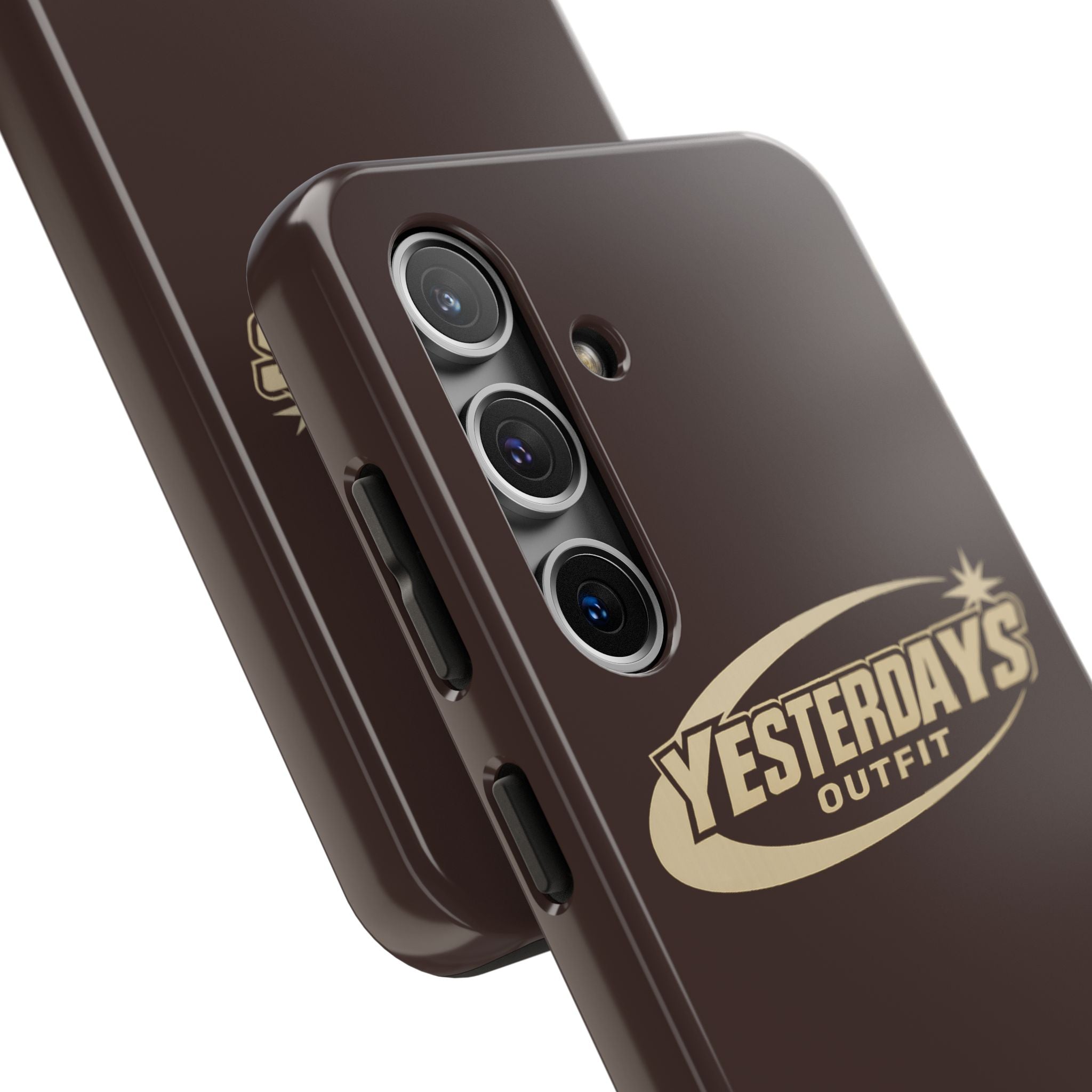 Yesterdays Outfit logo Tough Phone Case | Retro Badge Phone Case