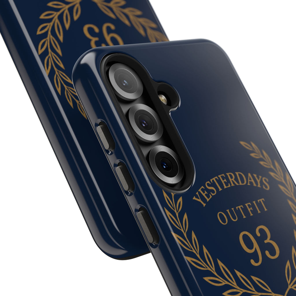 Yesterdays Outfit 93 Phone Case | Laurel Wreath Navy Protective Case