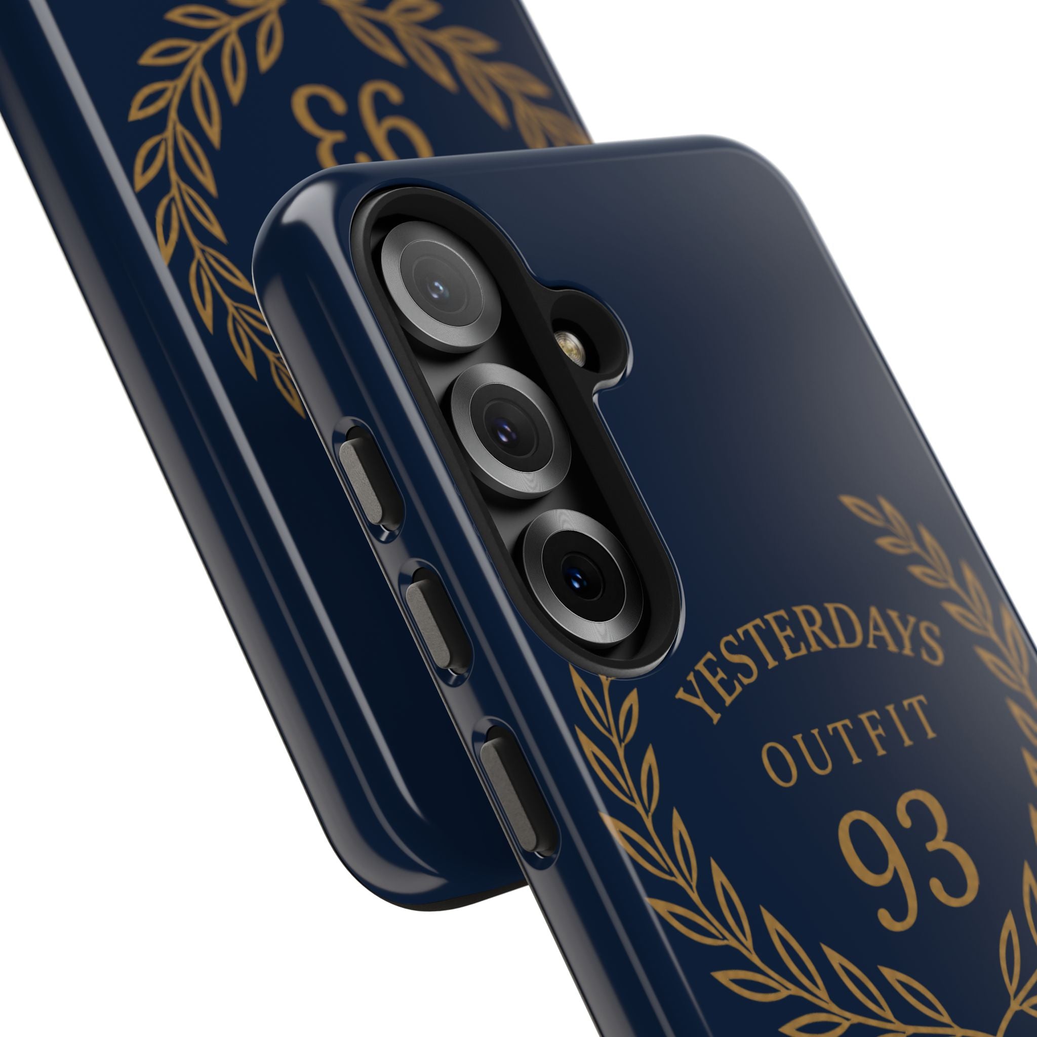 Yesterdays Outfit 93 Phone Case | Laurel Wreath Navy Protective Case